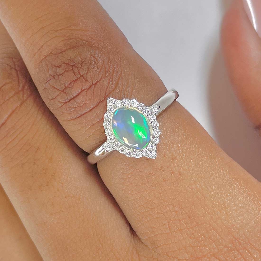 Opal Ring-(OPL-RDR-1745.)