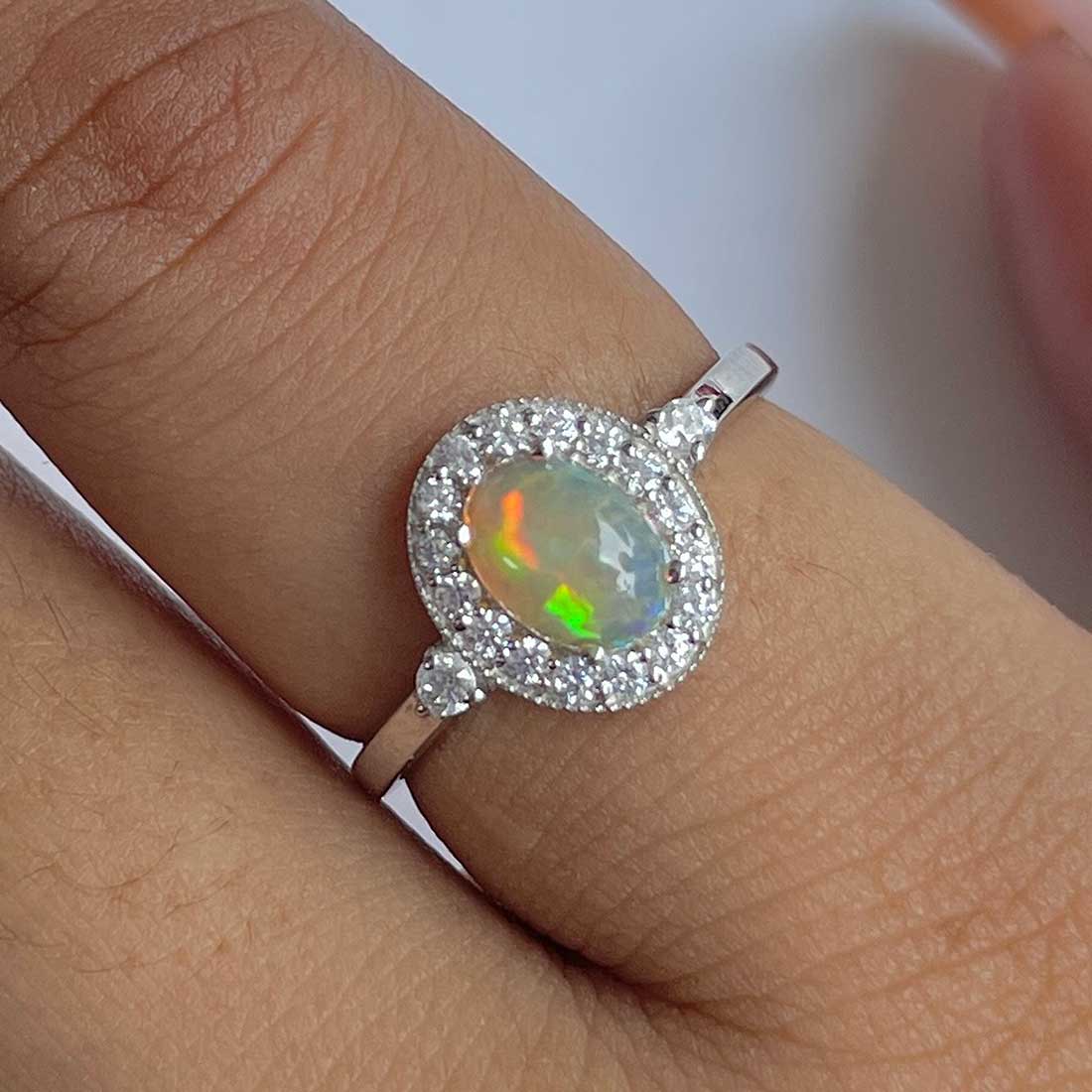 Opal Ring-(OPL-RDR-1792.)