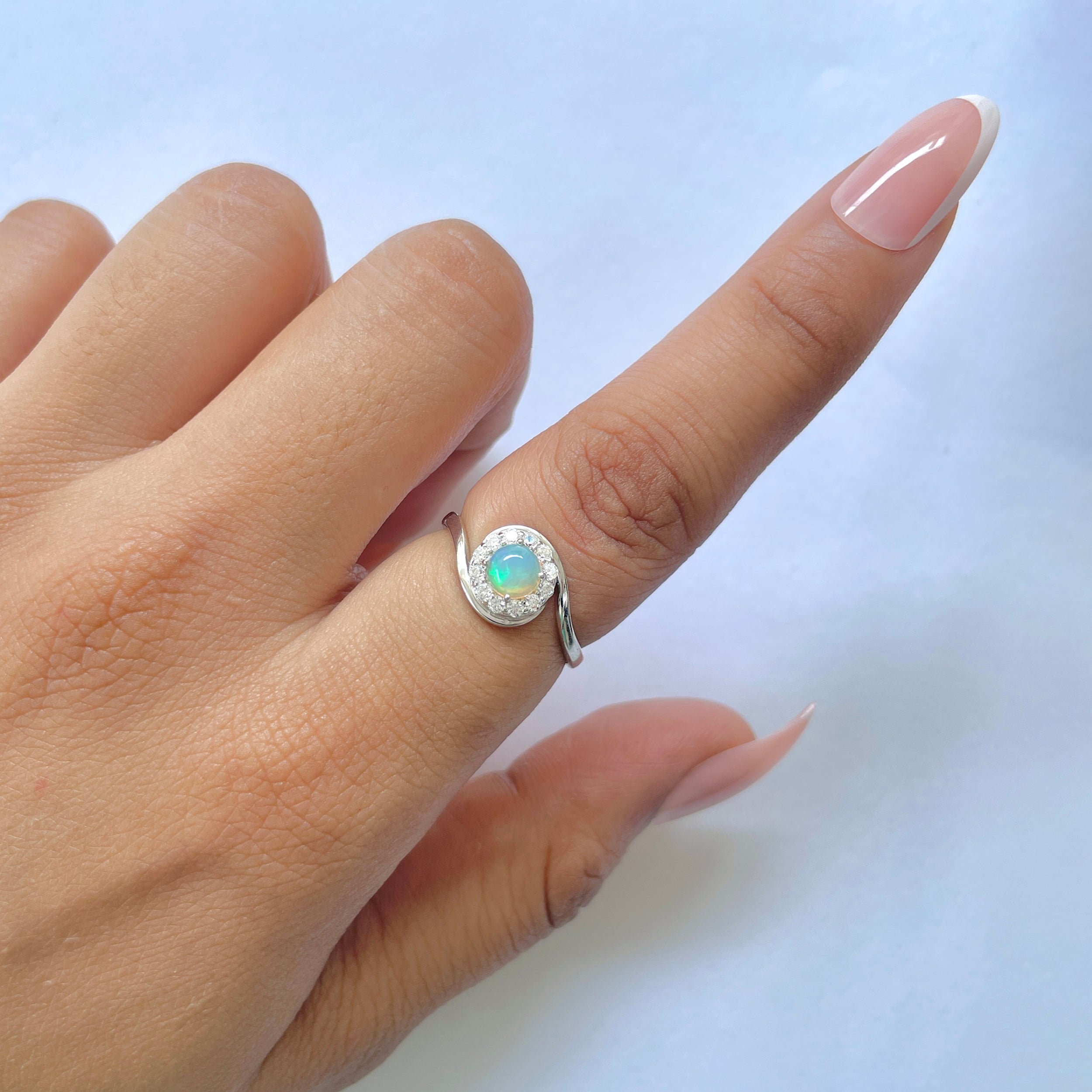 Opal Ring-(OPL-RDR-1801.)