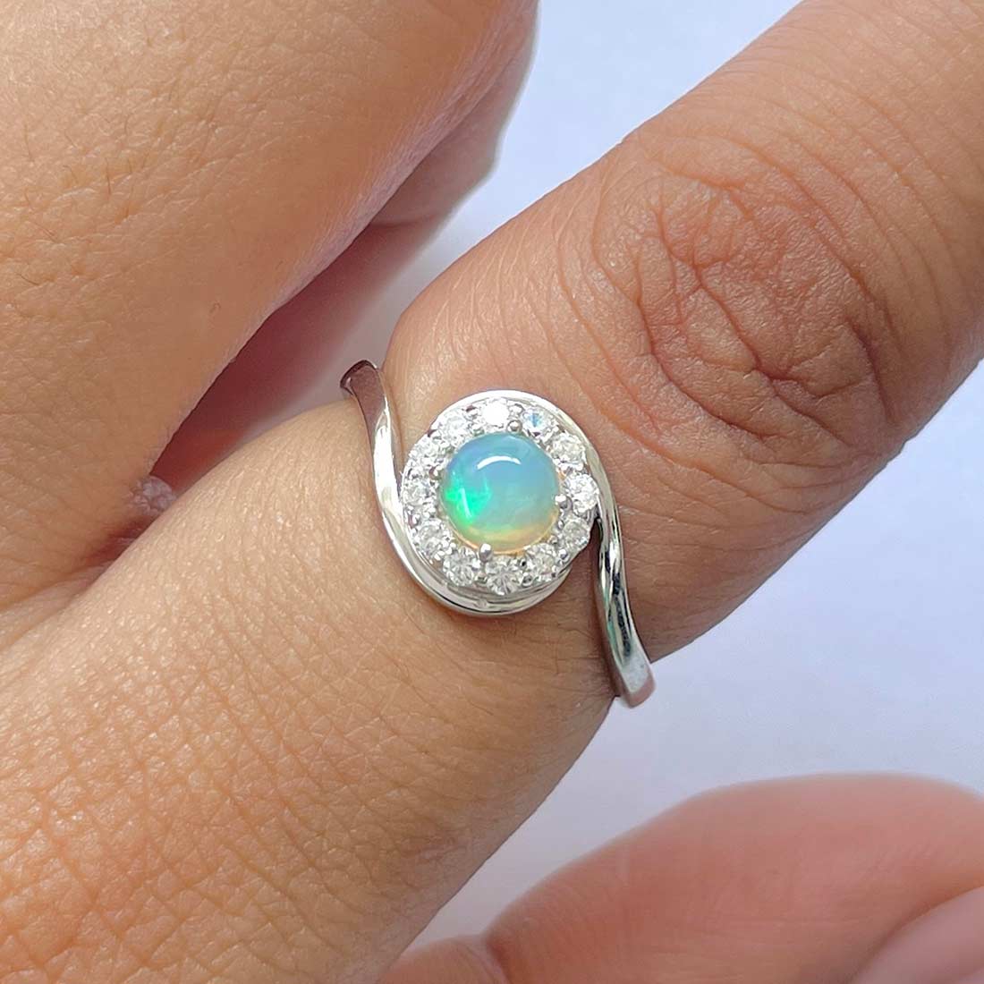 Opal Ring-(OPL-RDR-1801.)