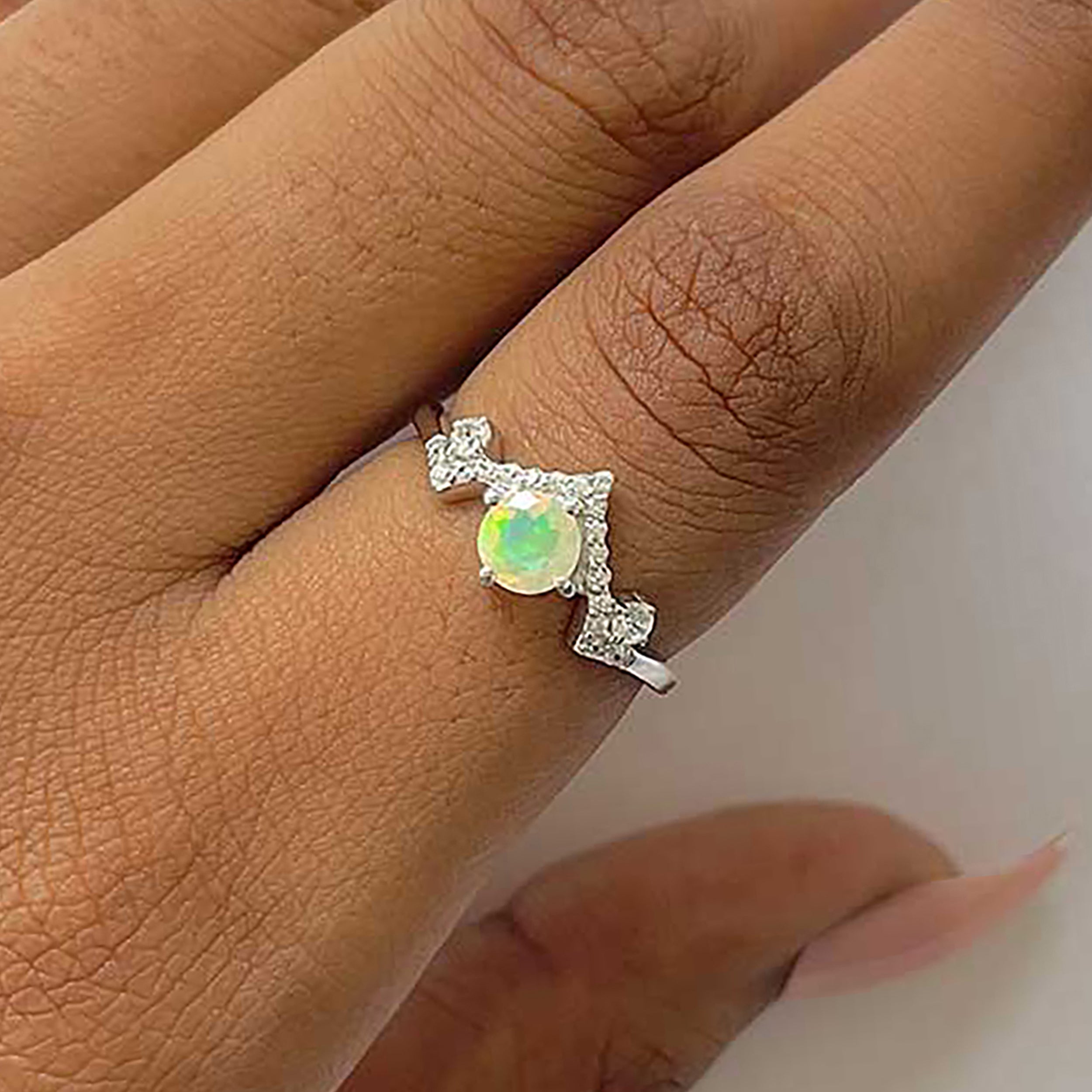 Opal Ring-(OPL-RDR-2296.)
