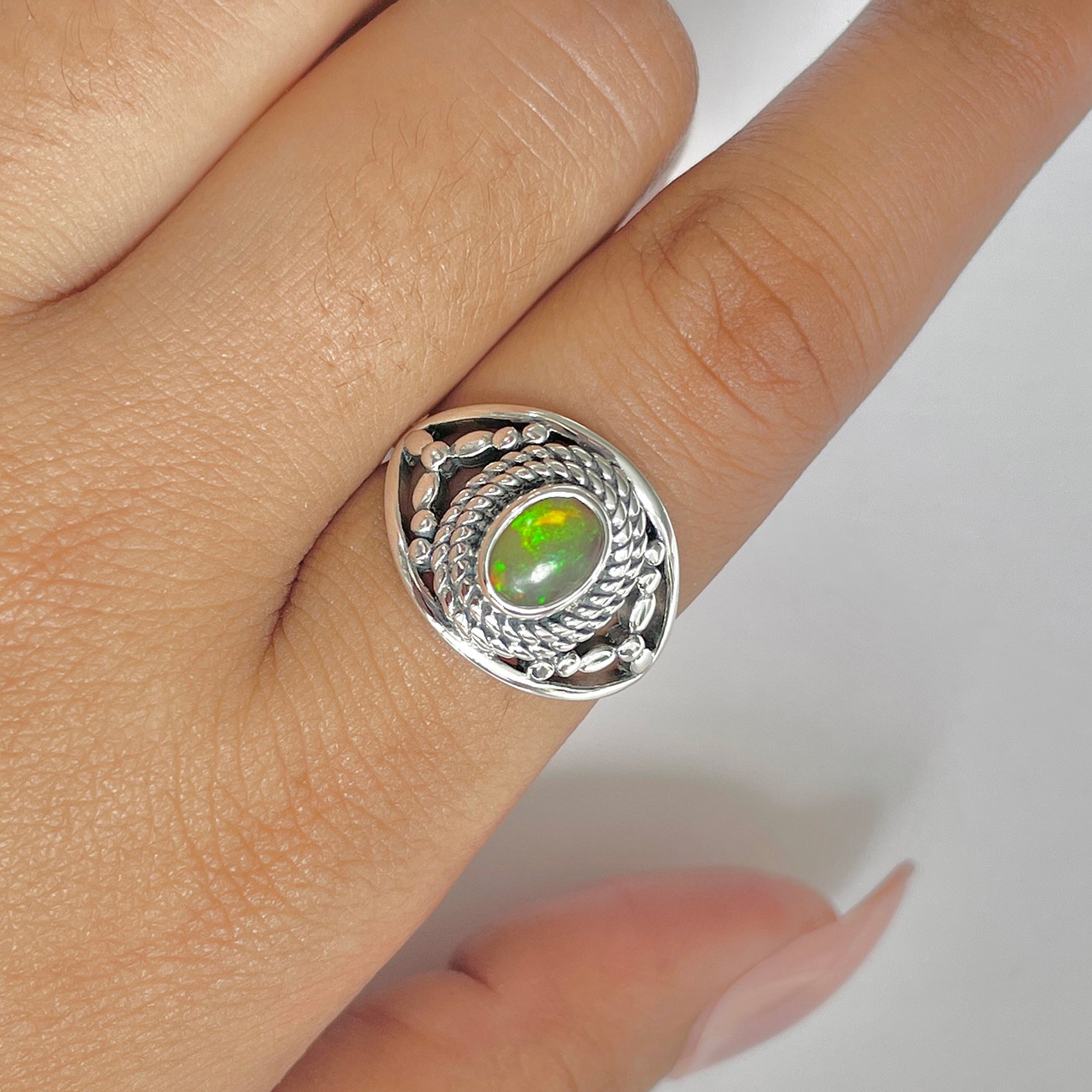 Opal Ring-(OPL-RDR-841.)