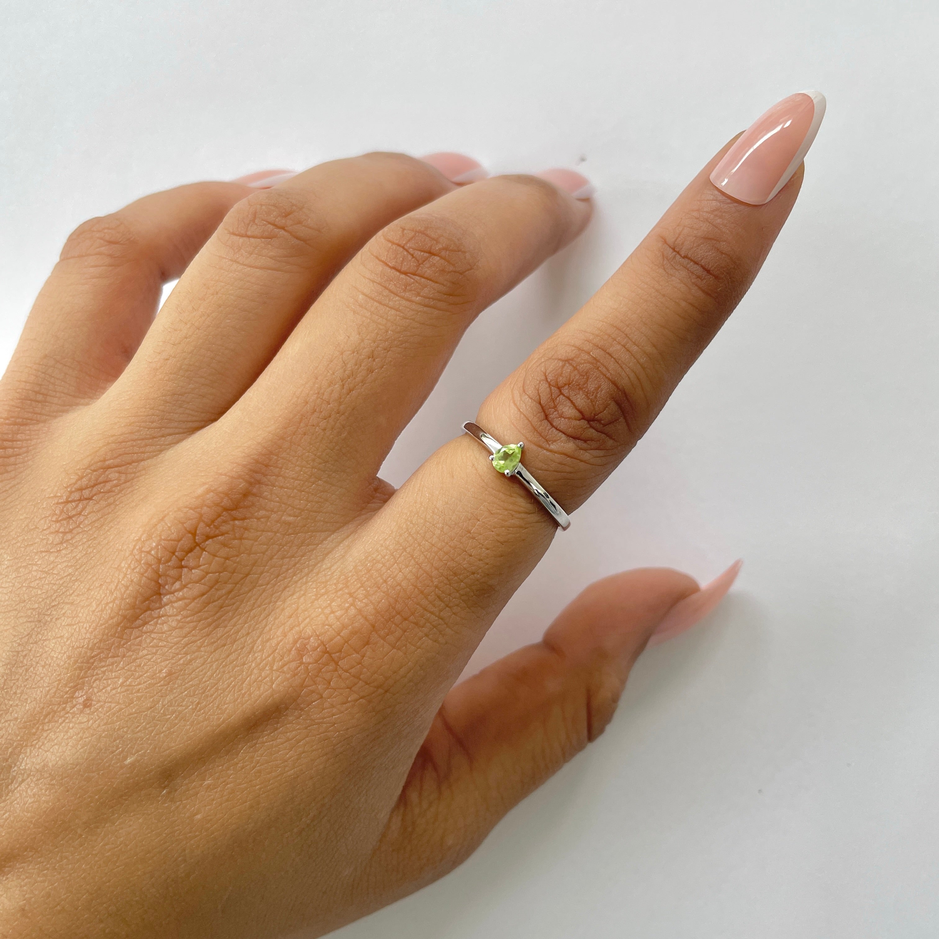 Peridot Ring-(PER-RDR-2510.)