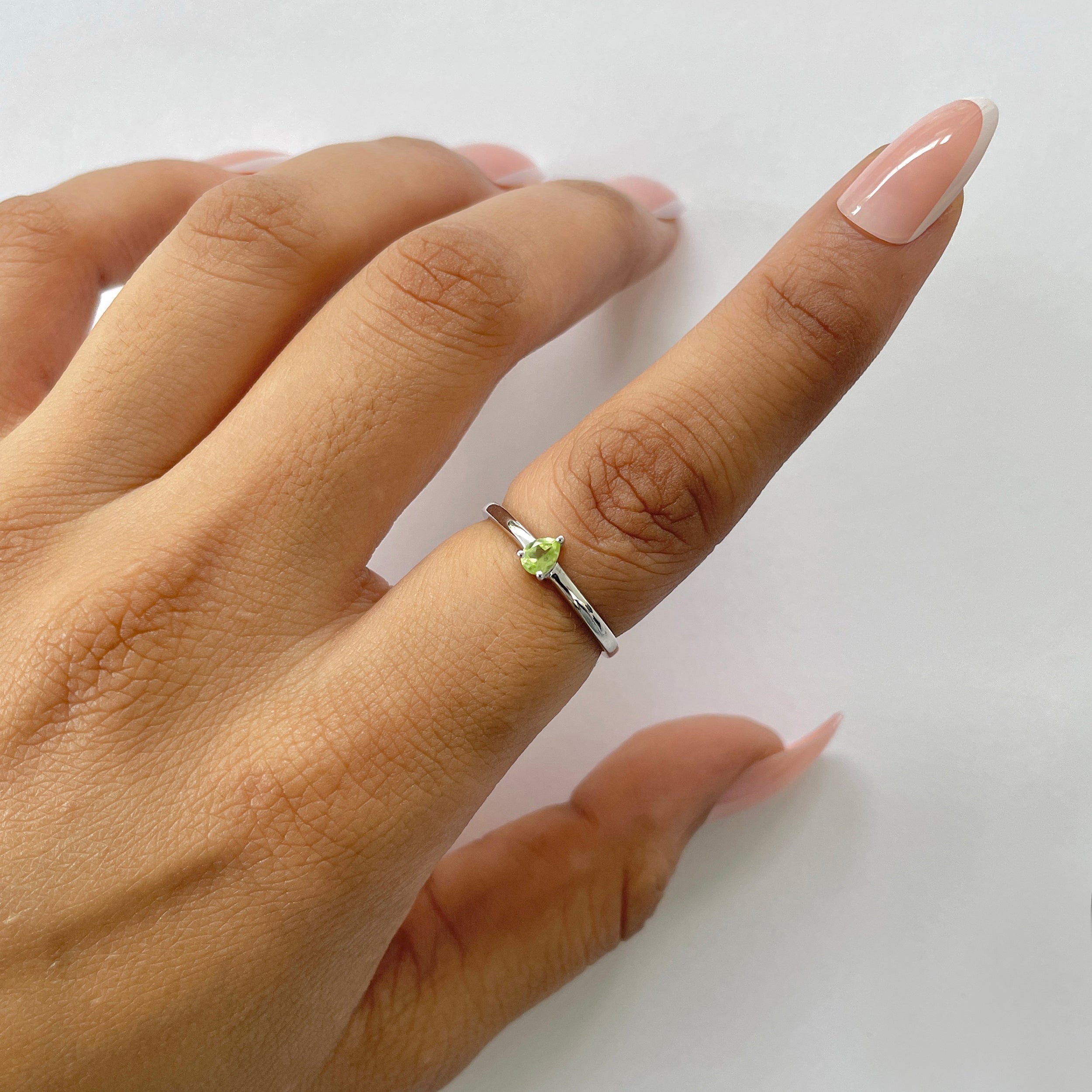 Peridot Ring-(PER-RDR-2510.)