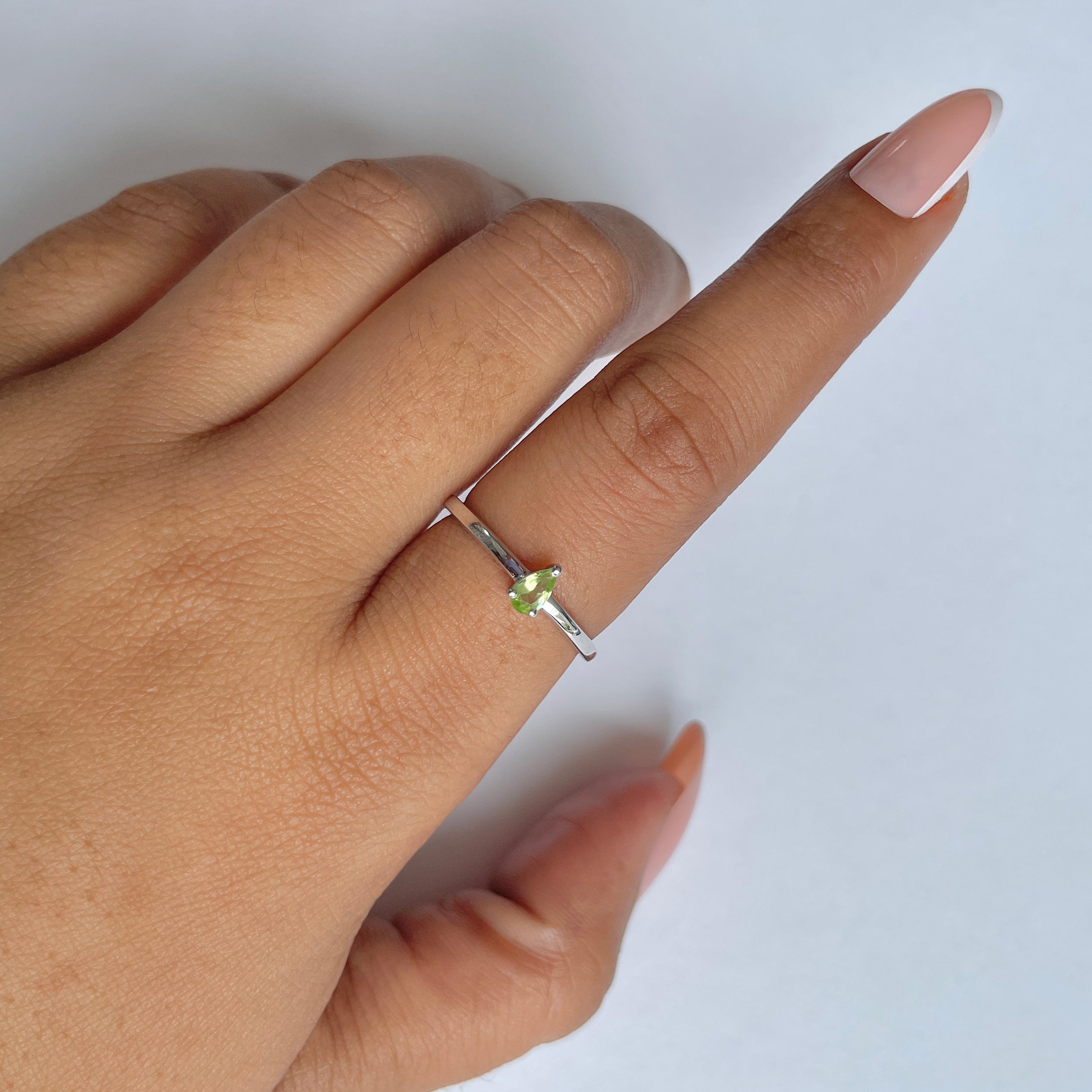 Peridot Ring-(PER-RDR-2530.)
