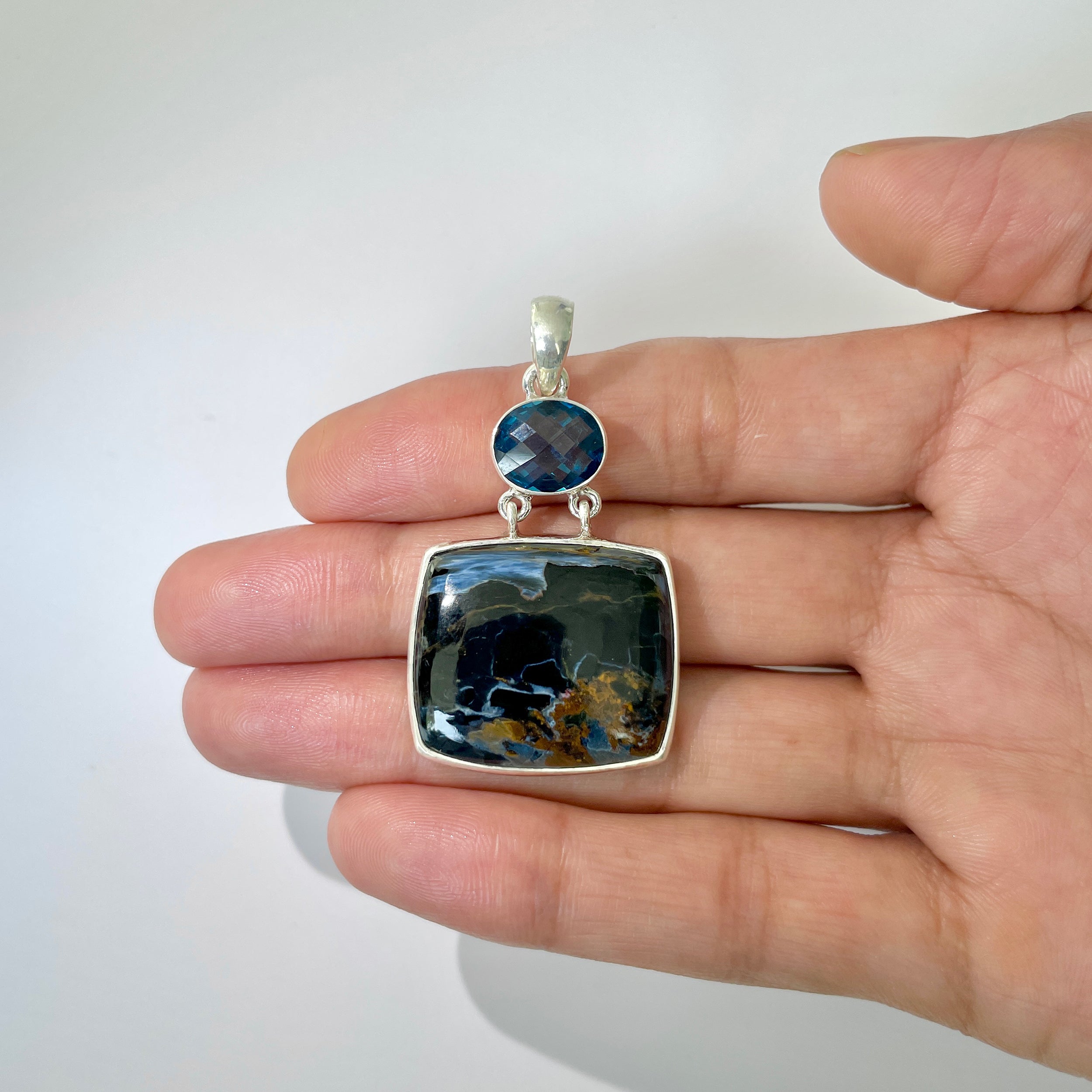 Pietersite Pendant-(PIT-1-14)