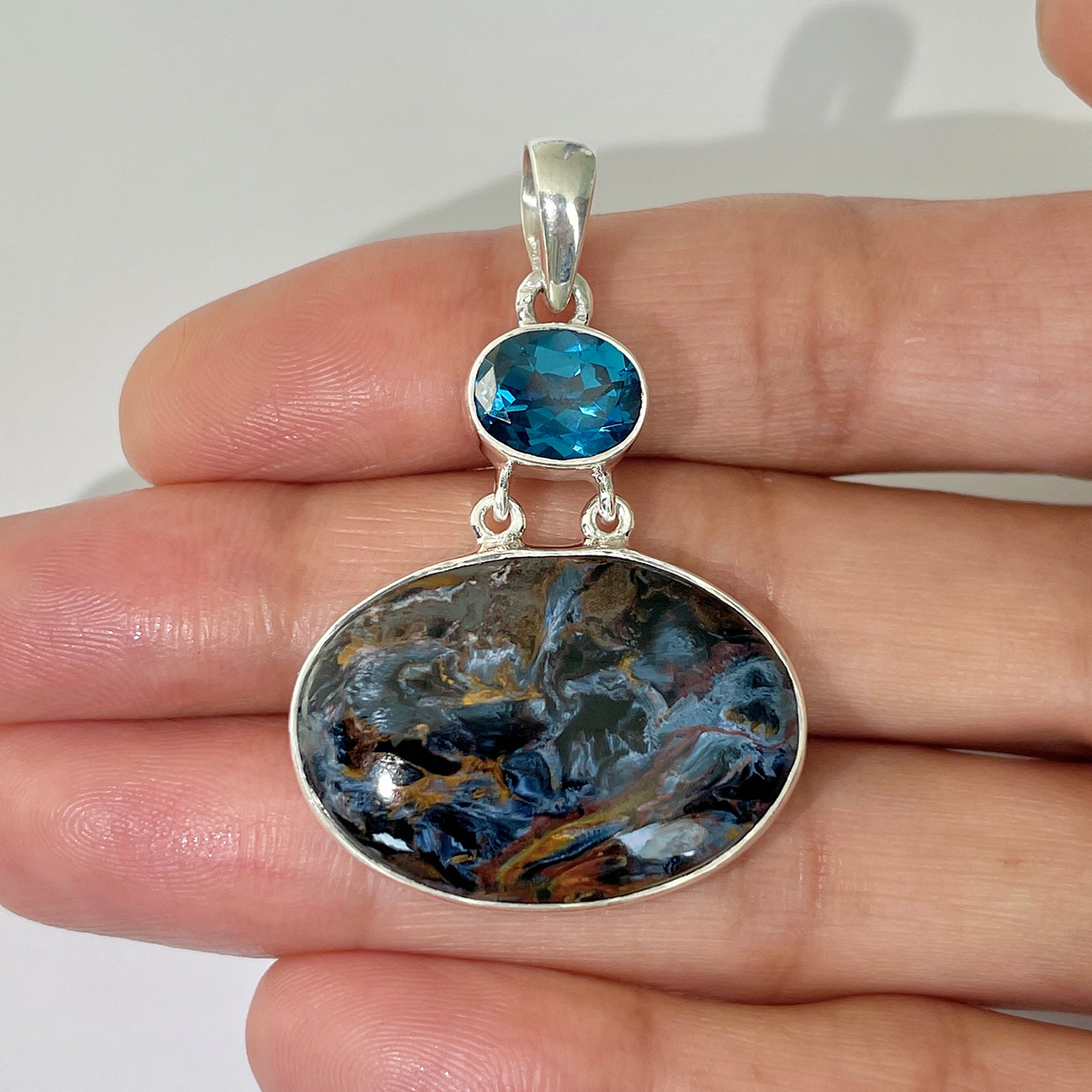 Pietersite Pendant-(PIT-1-17)