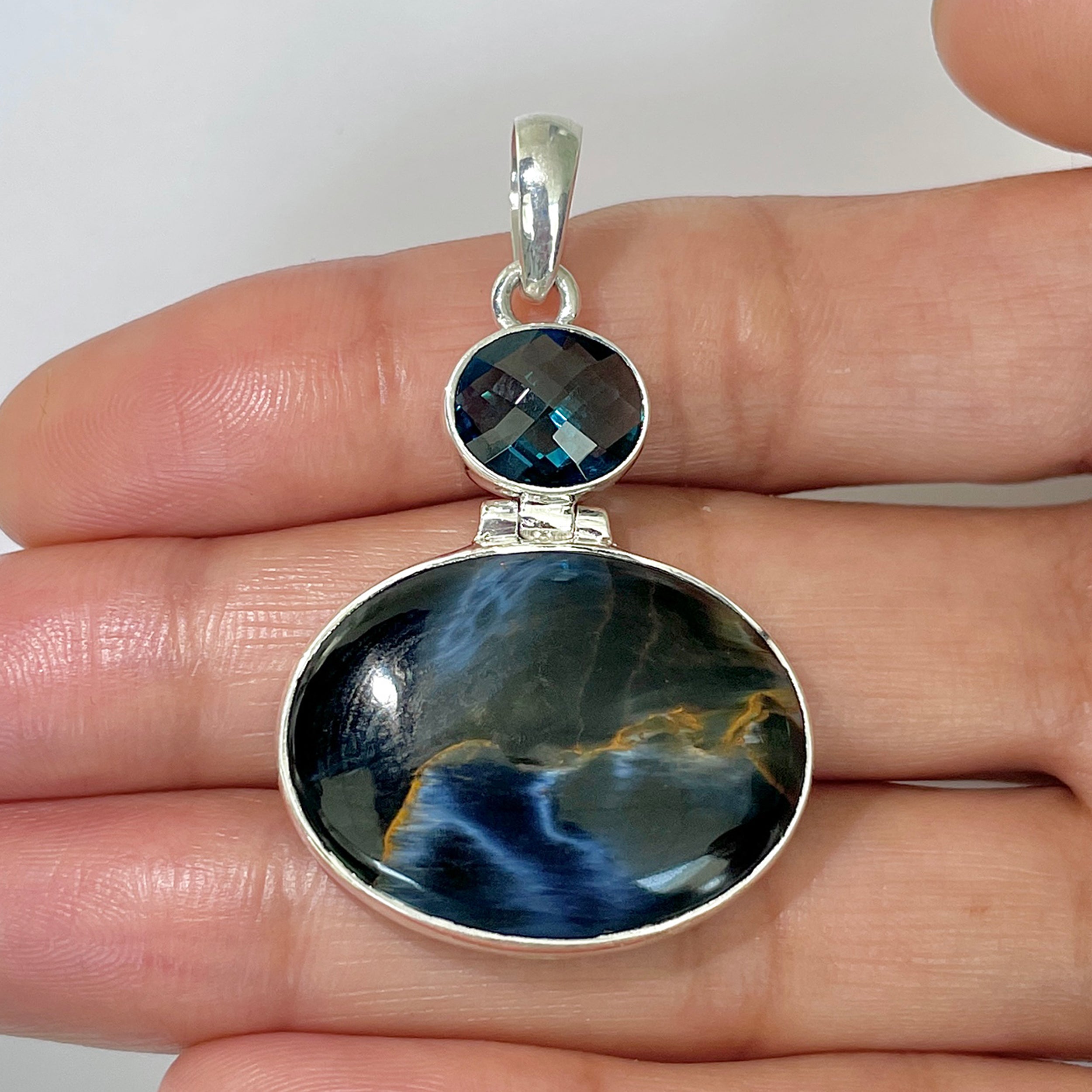 Pietersite Pendant-(PIT-1-19)