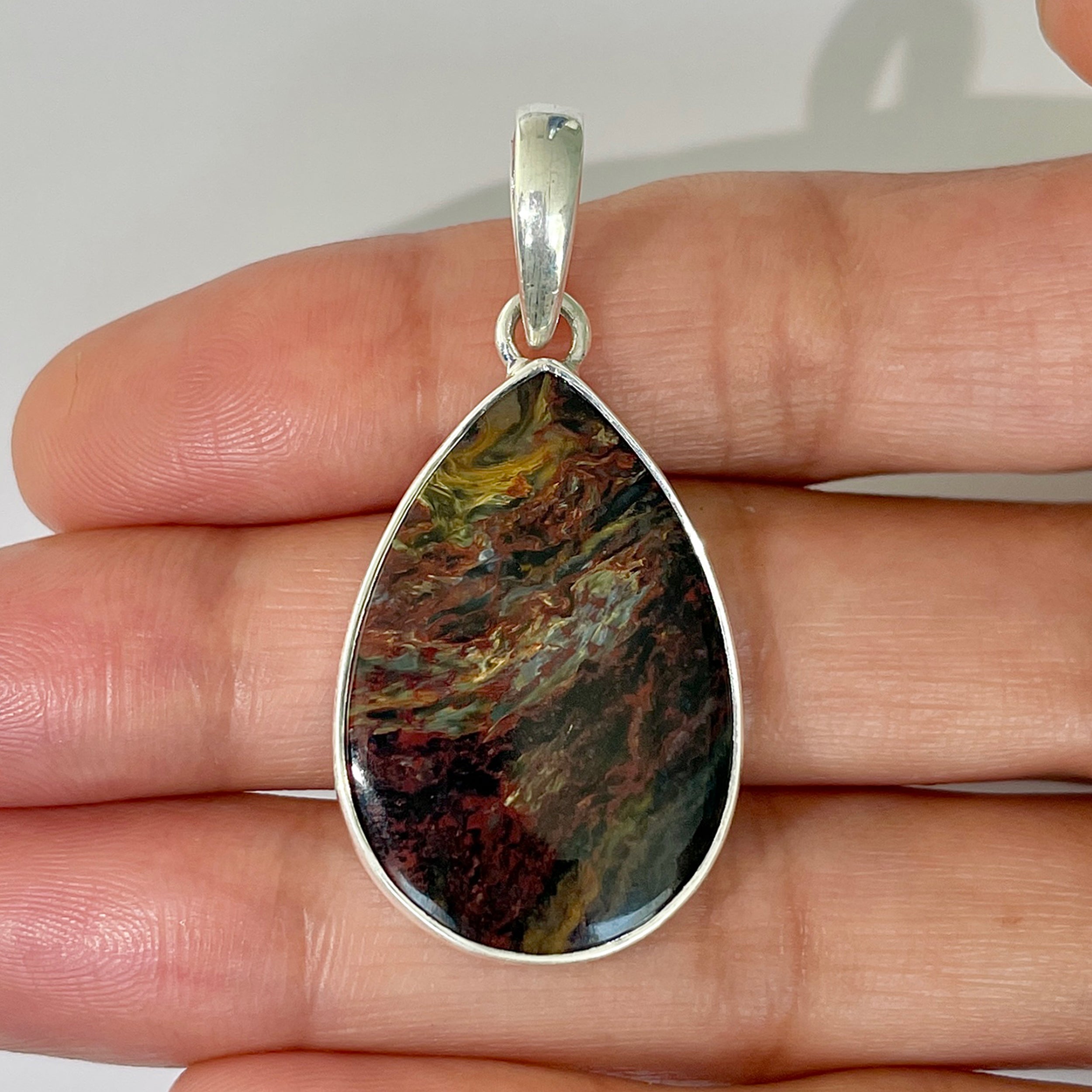 Pietersite Pendant-(PIT-1-23)
