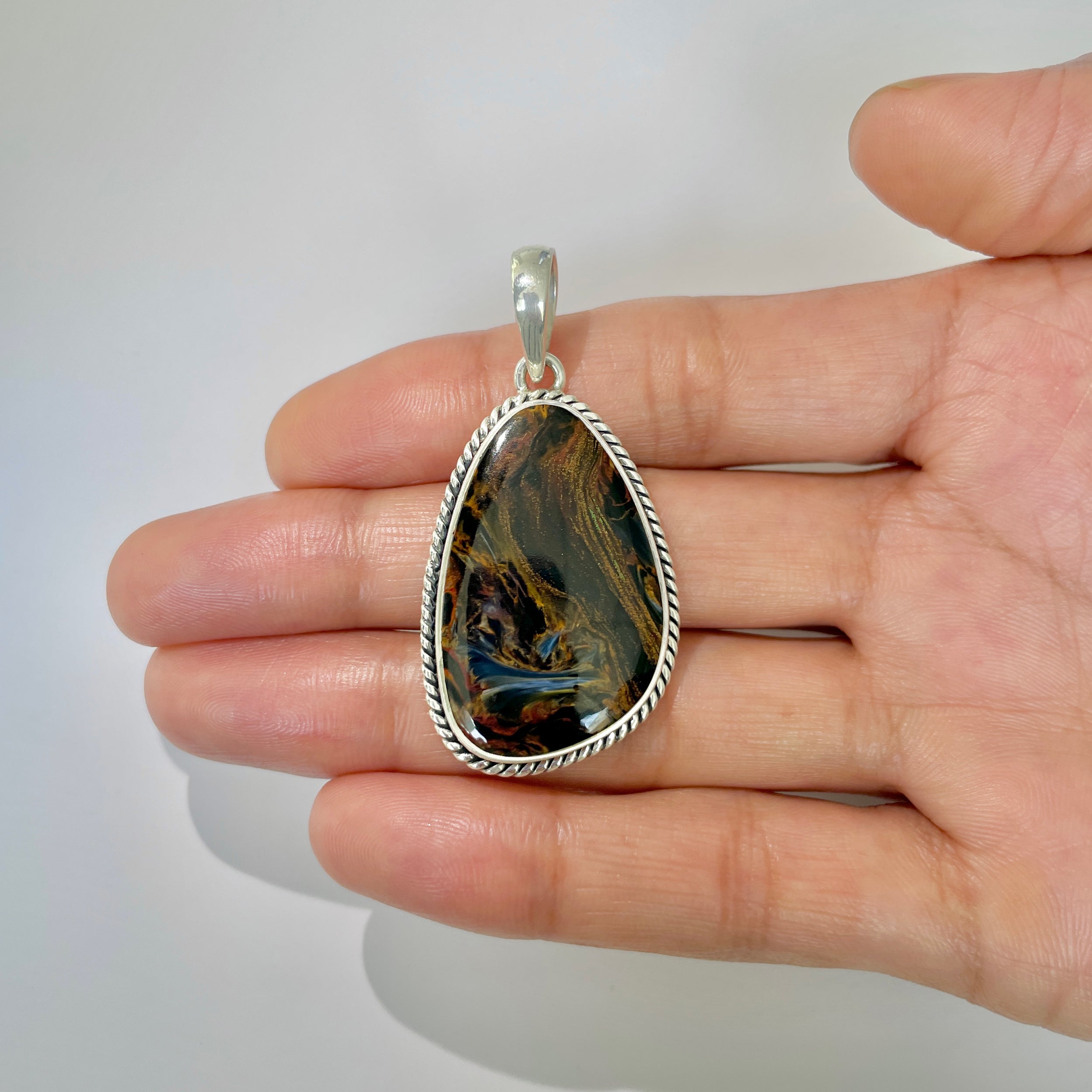 Pietersite Pendant-(PIT-1-27)