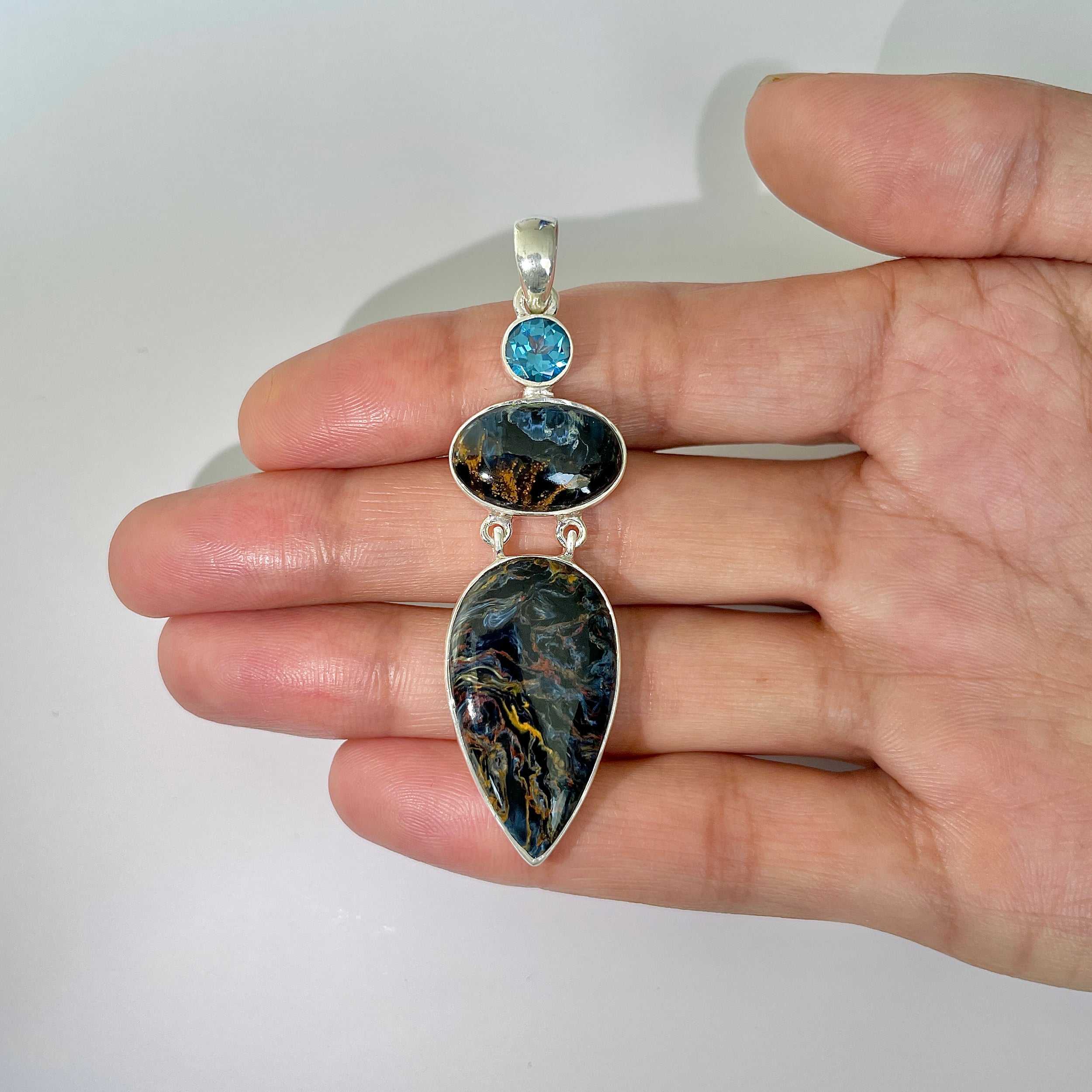Pietersite Pendant-(PIT-1-7)
