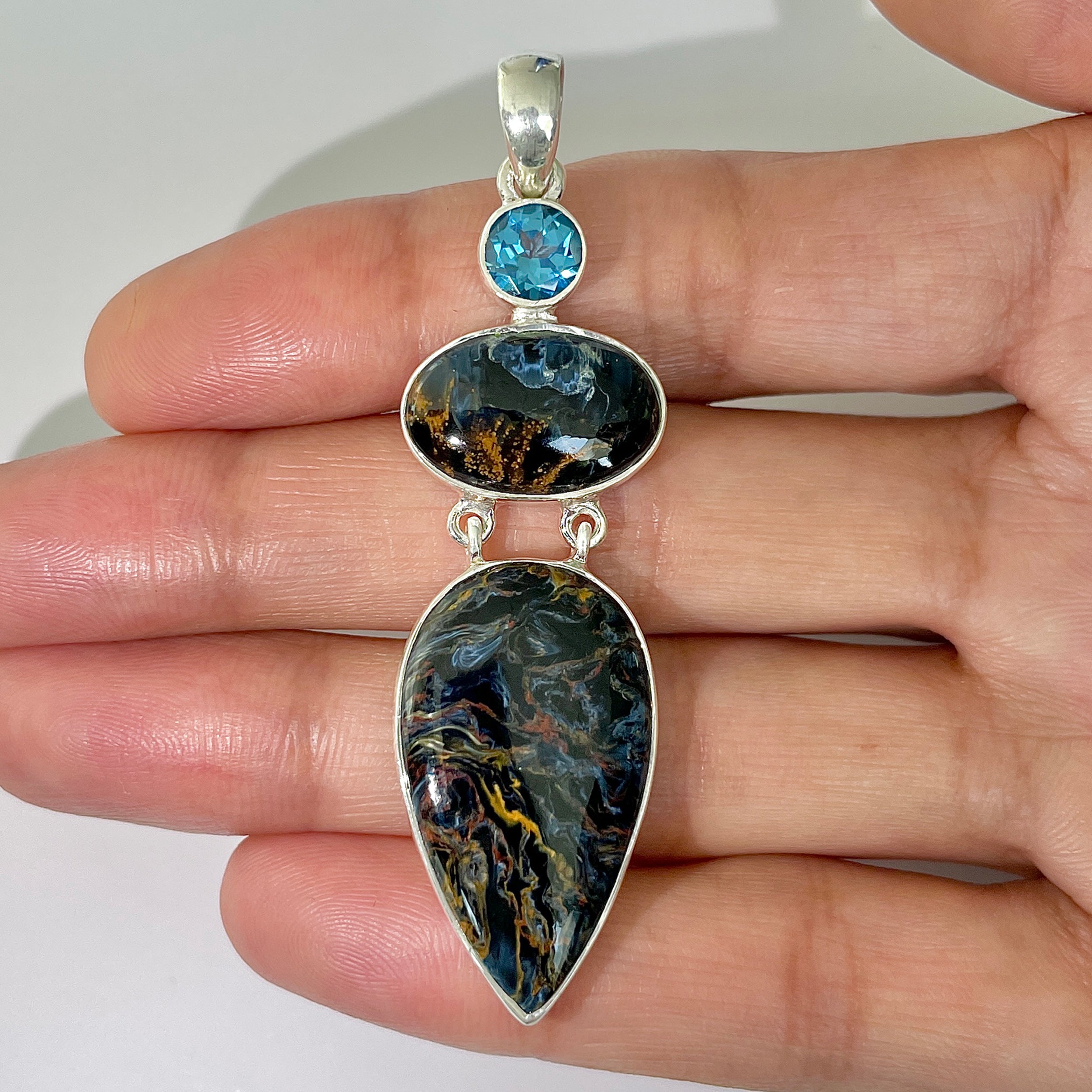 Pietersite Pendant-(PIT-1-7)