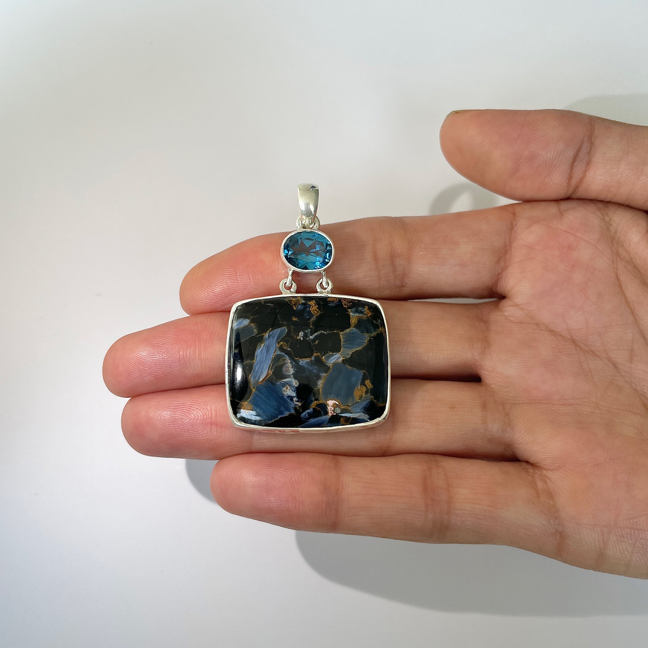 Pietersite Pendant-(PIT-1-8)