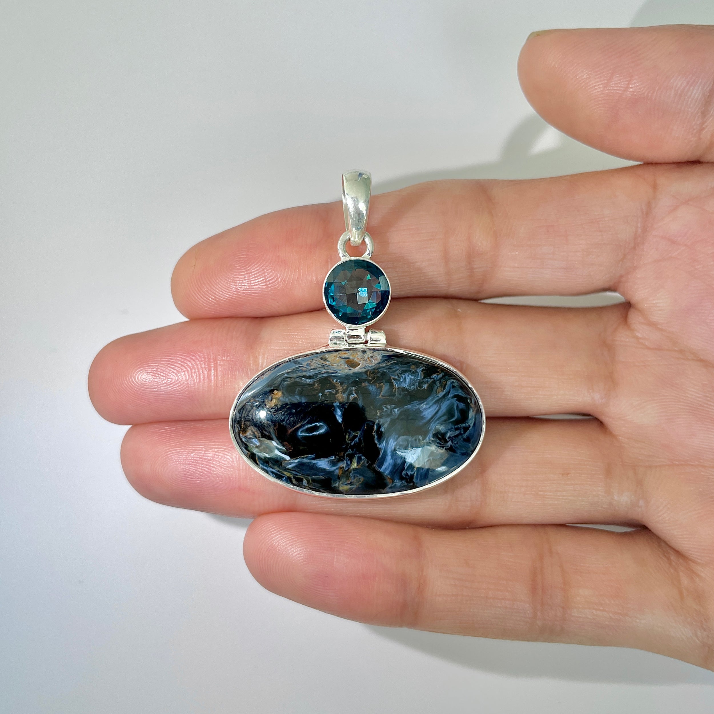 Pietersite Pendant-(PIT-1-9)