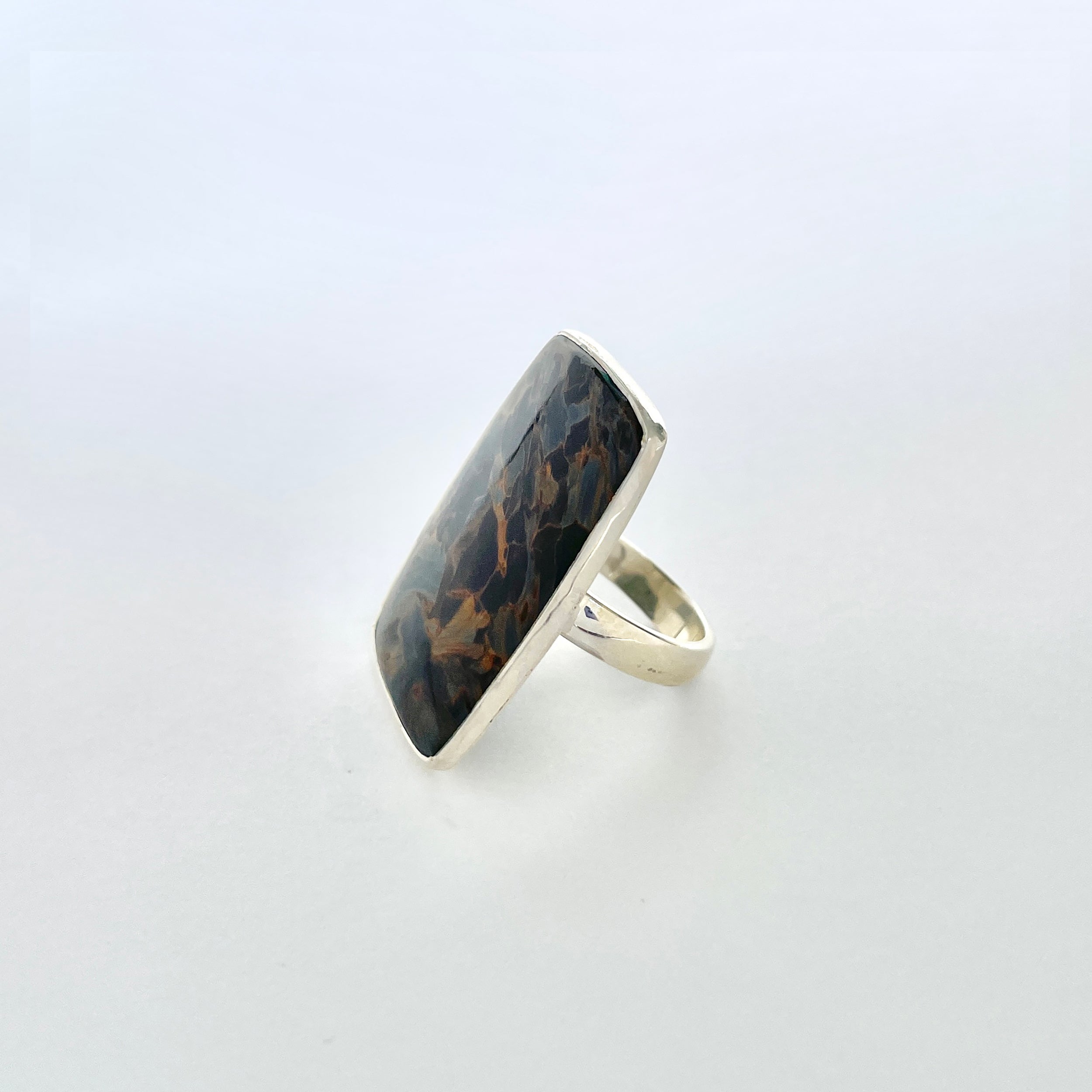 Pietersite Ring-(PIT-2-1)