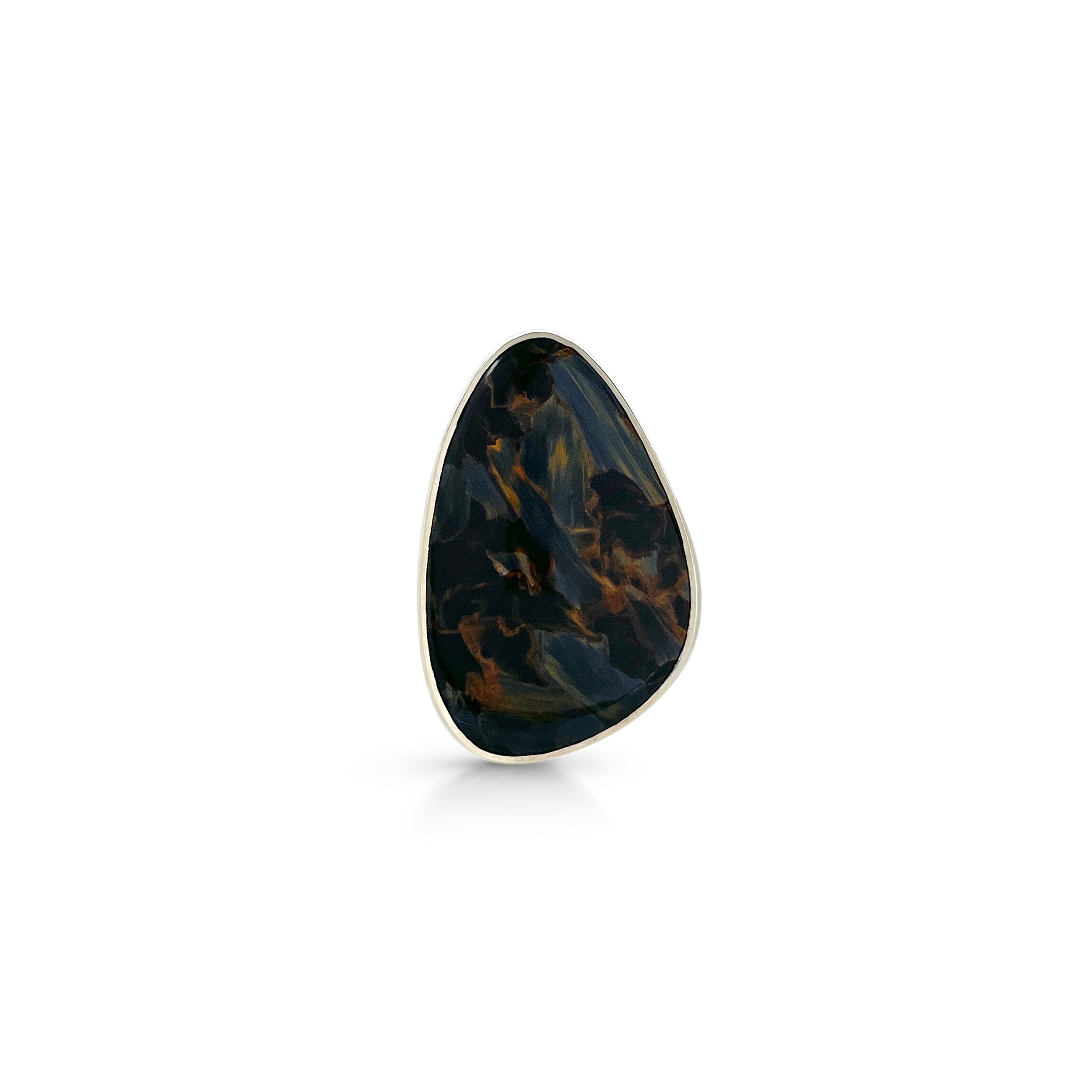 Pietersite Ring-(PIT-2-10)