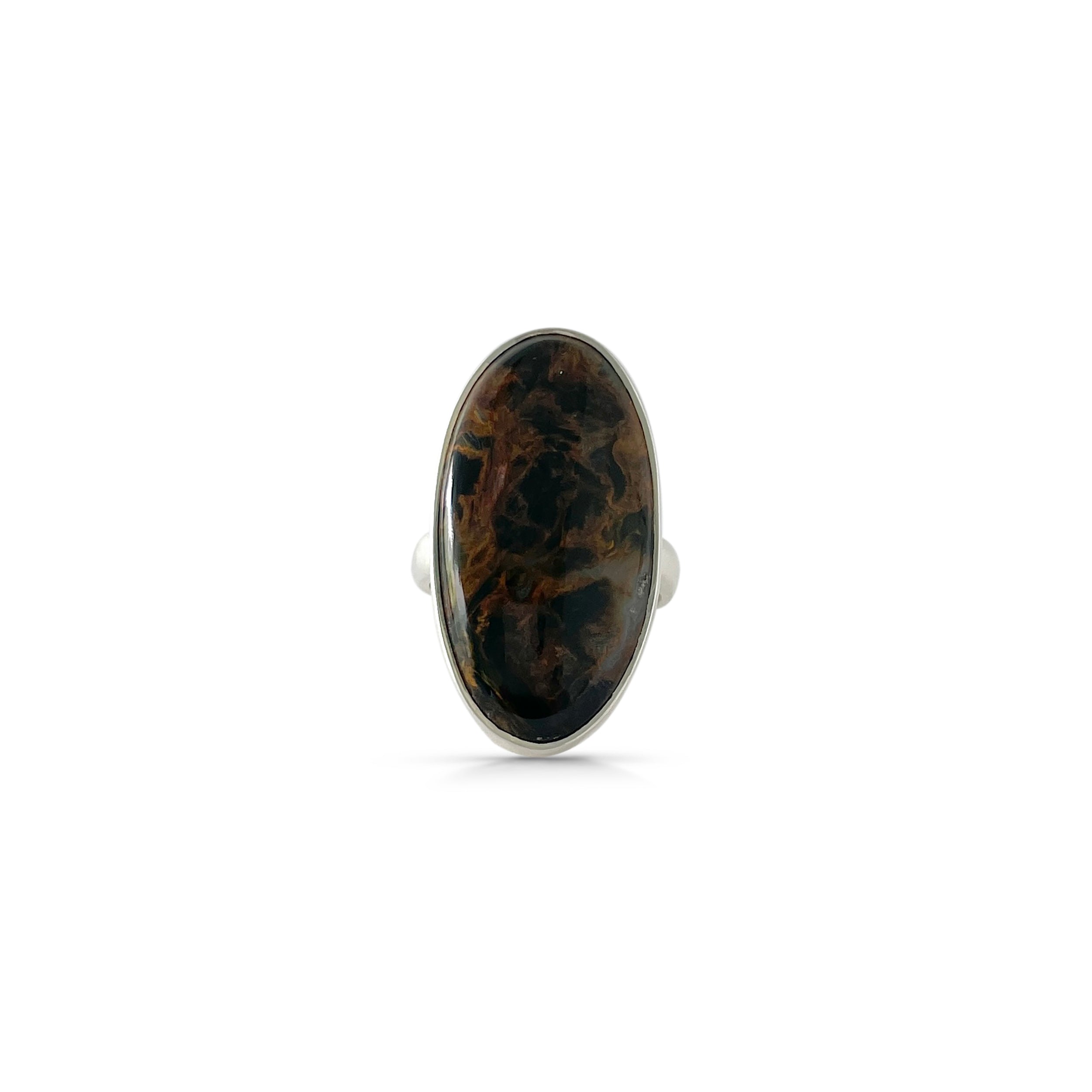Pietersite Ring-(PIT-2-12)