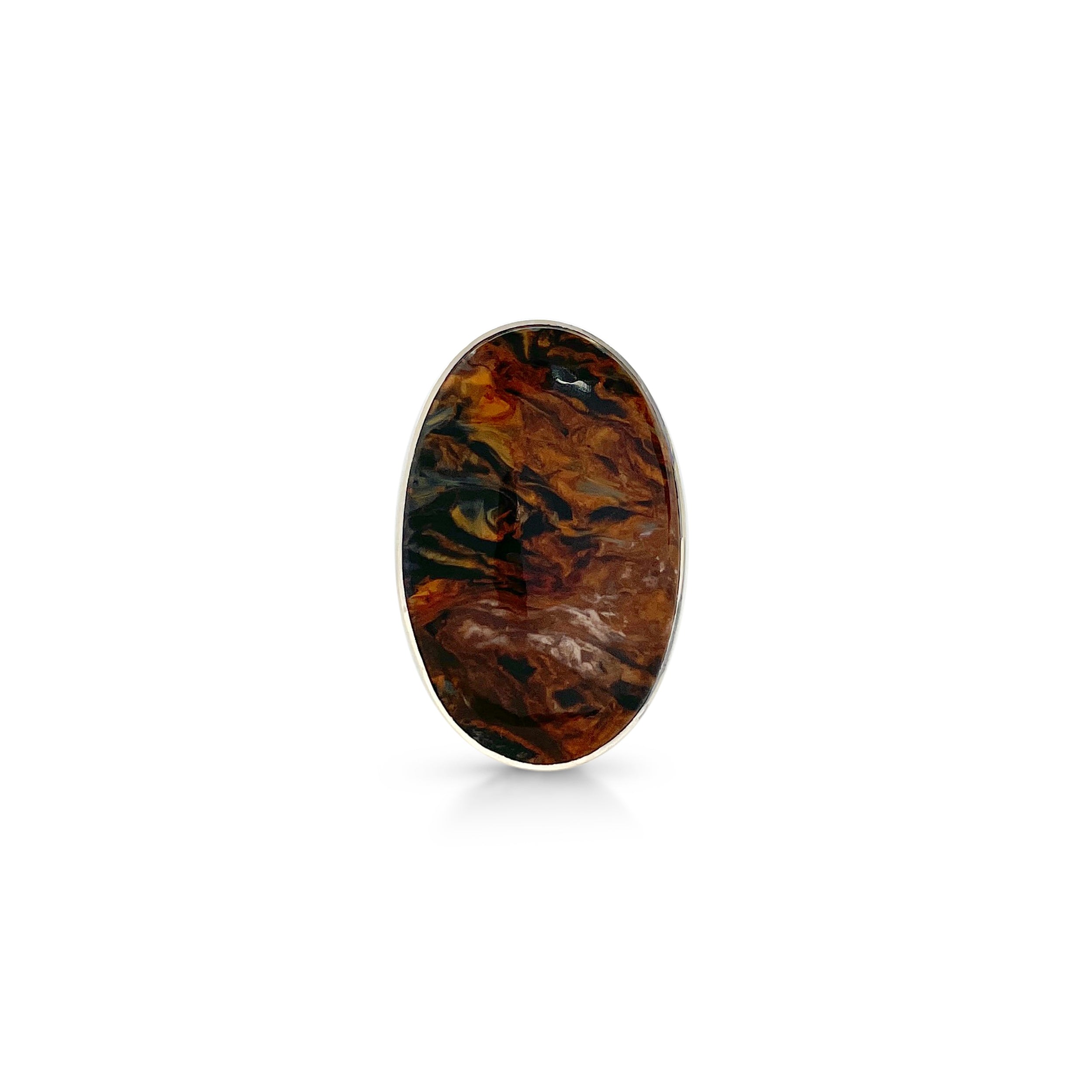 Pietersite Ring-(PIT-2-15)