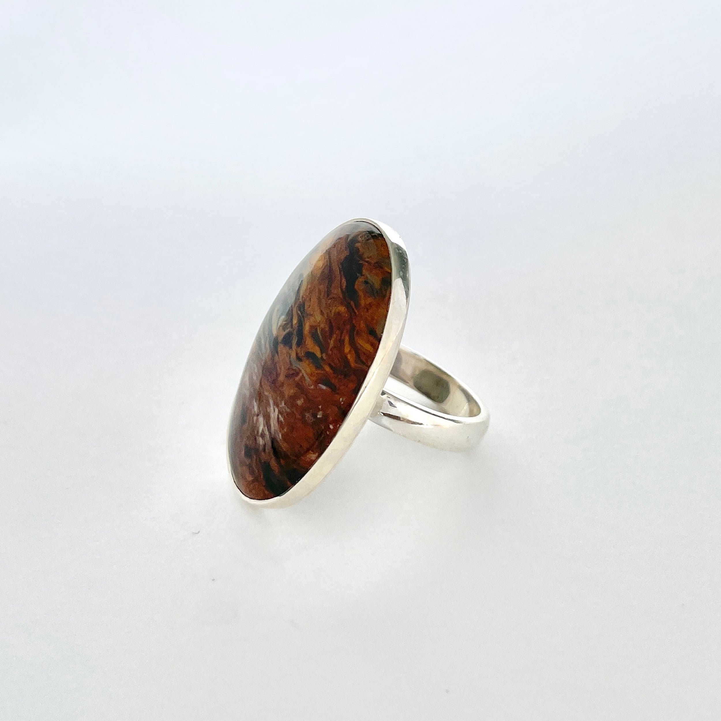 Pietersite Ring-(PIT-2-15)