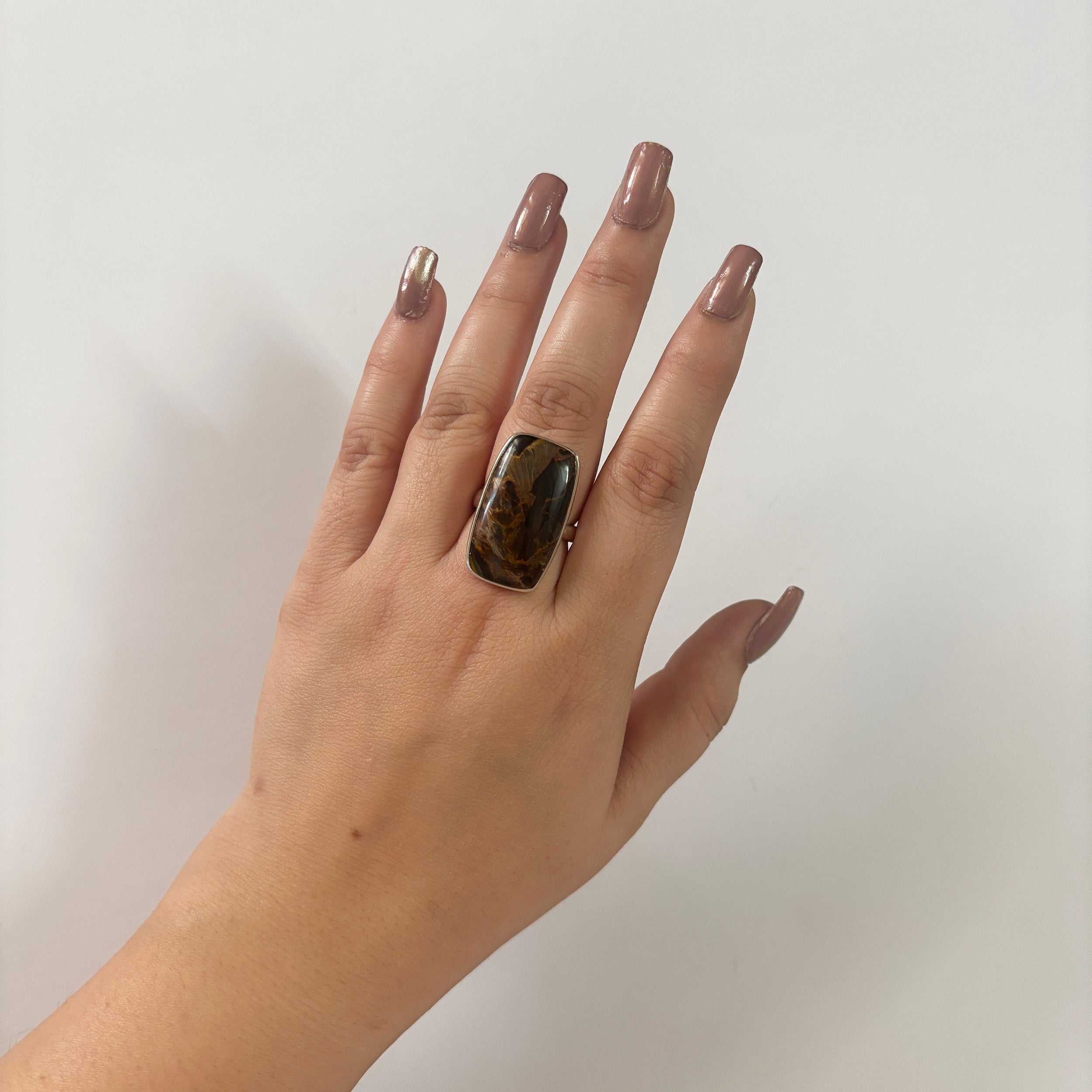 Pietersite Ring-(PIT-2-16)