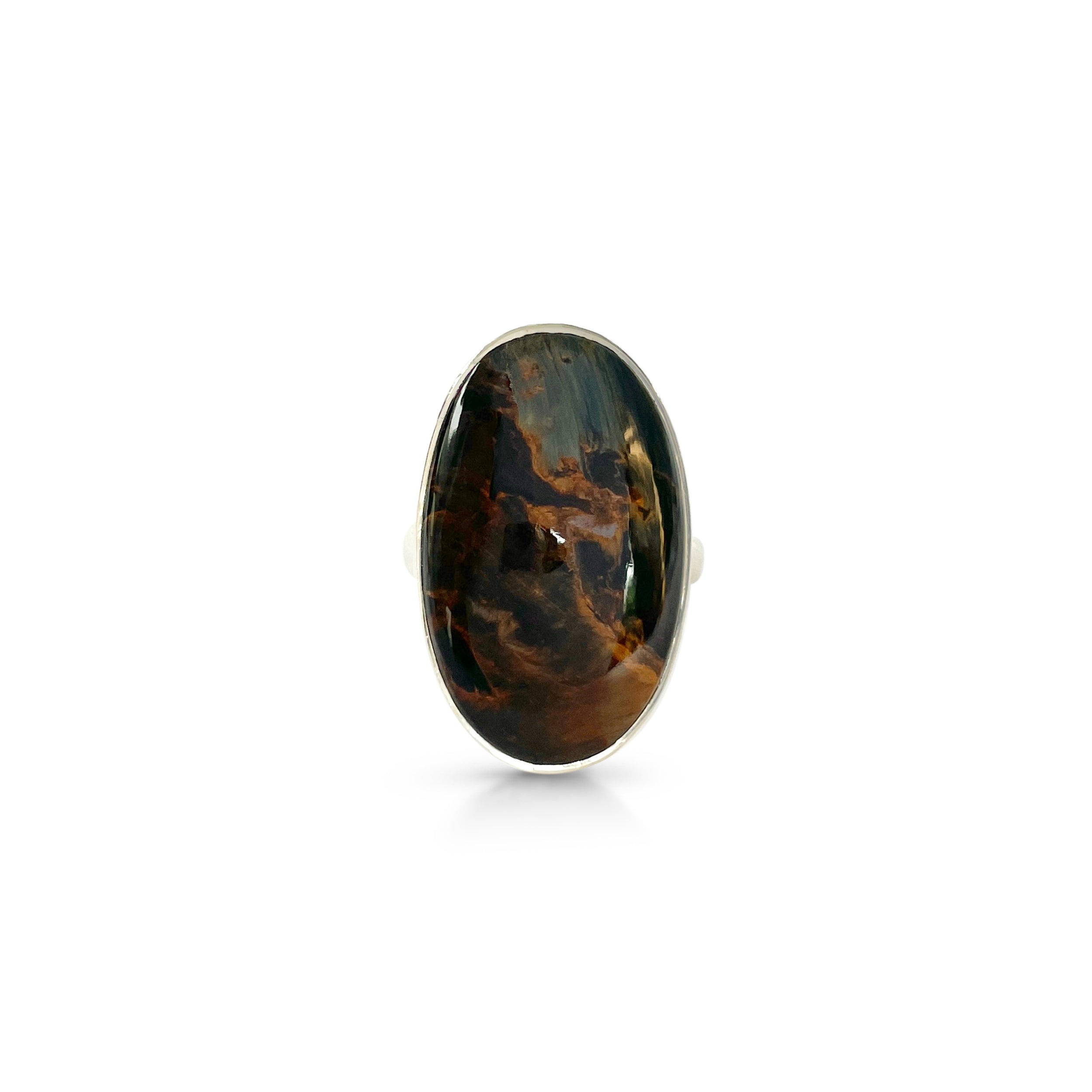 Pietersite Ring-(PIT-2-21)