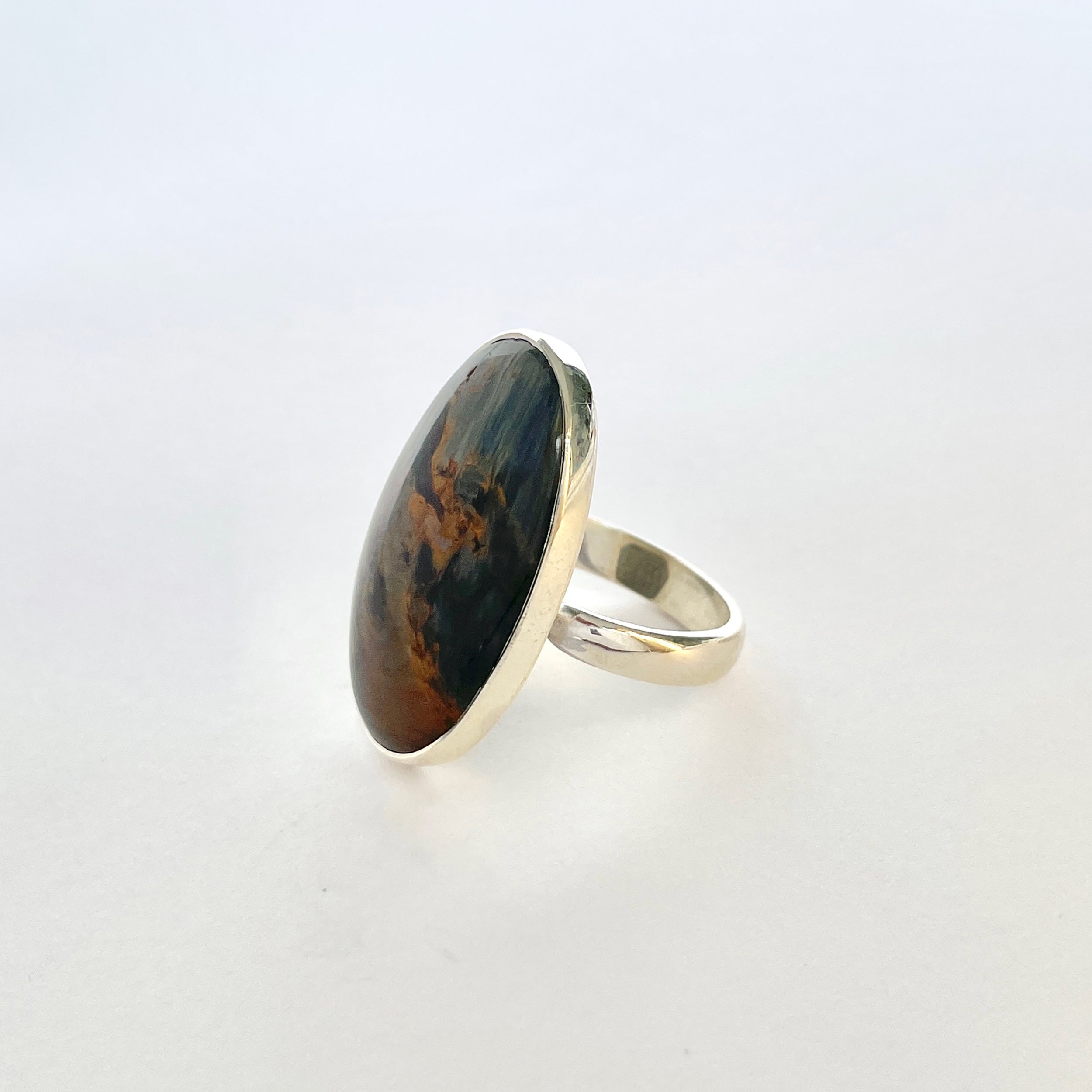 Pietersite Ring-(PIT-2-21)