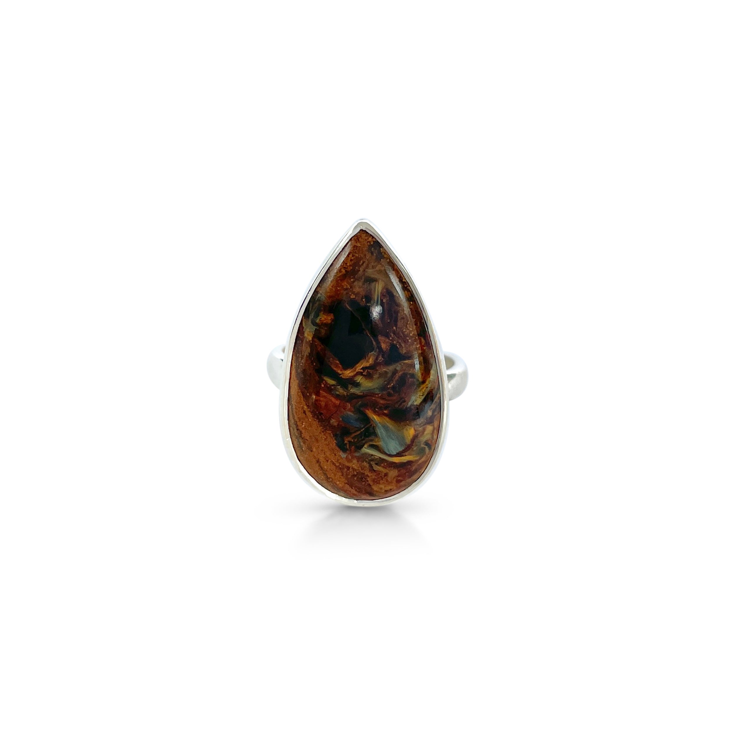 Pietersite Ring-(PIT-2-25)