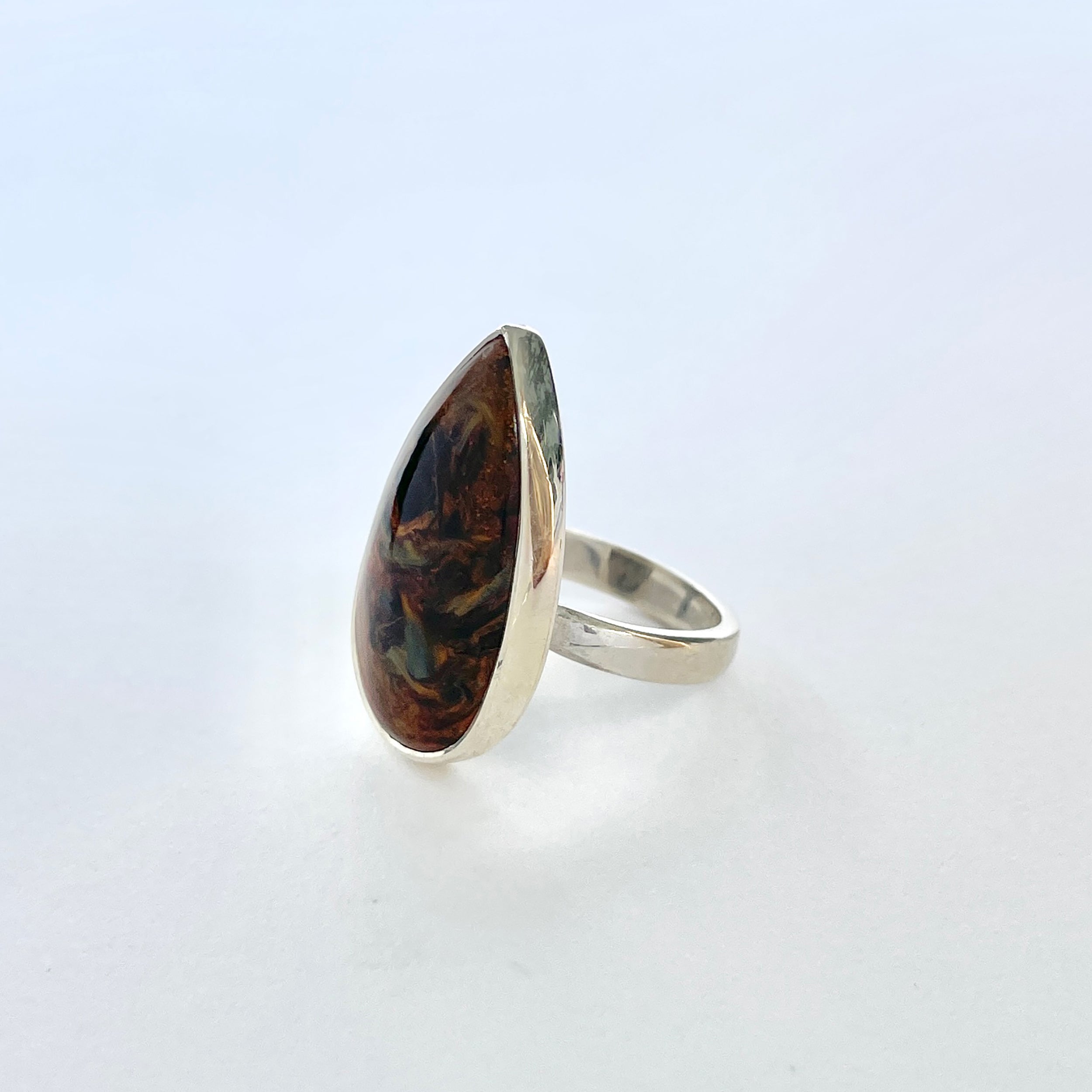Pietersite Ring-(PIT-2-25)