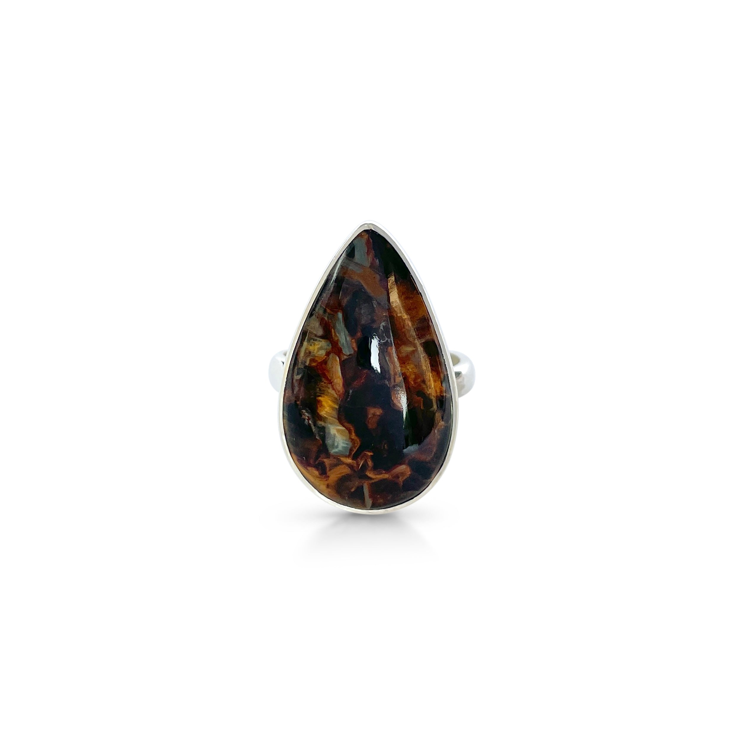 Pietersite Ring-(PIT-2-27)