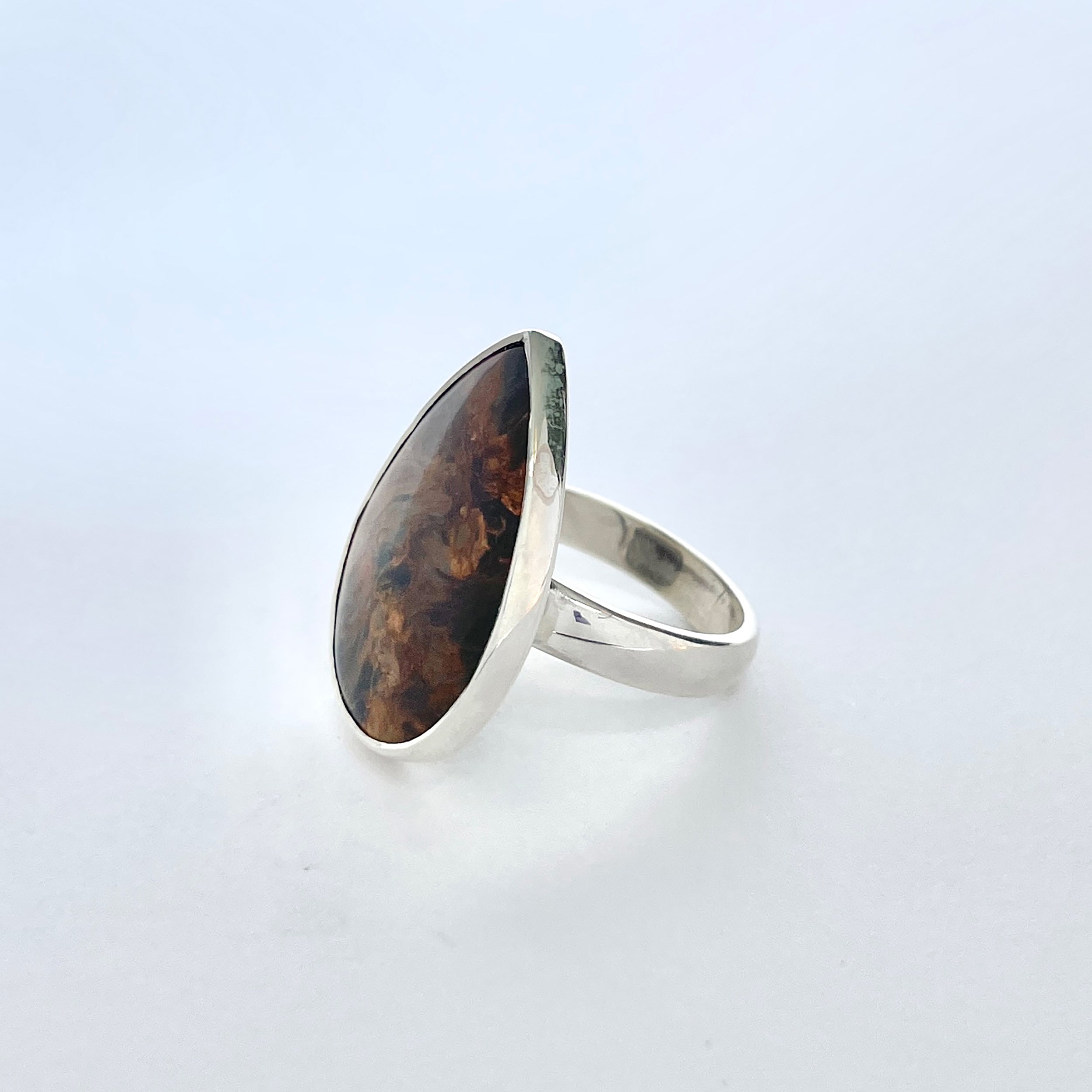 Pietersite Ring-(PIT-2-28)