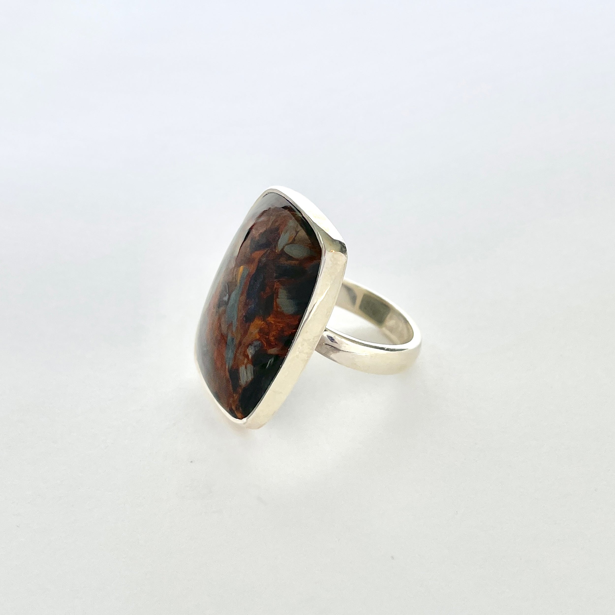 Pietersite Ring-(PIT-2-29)