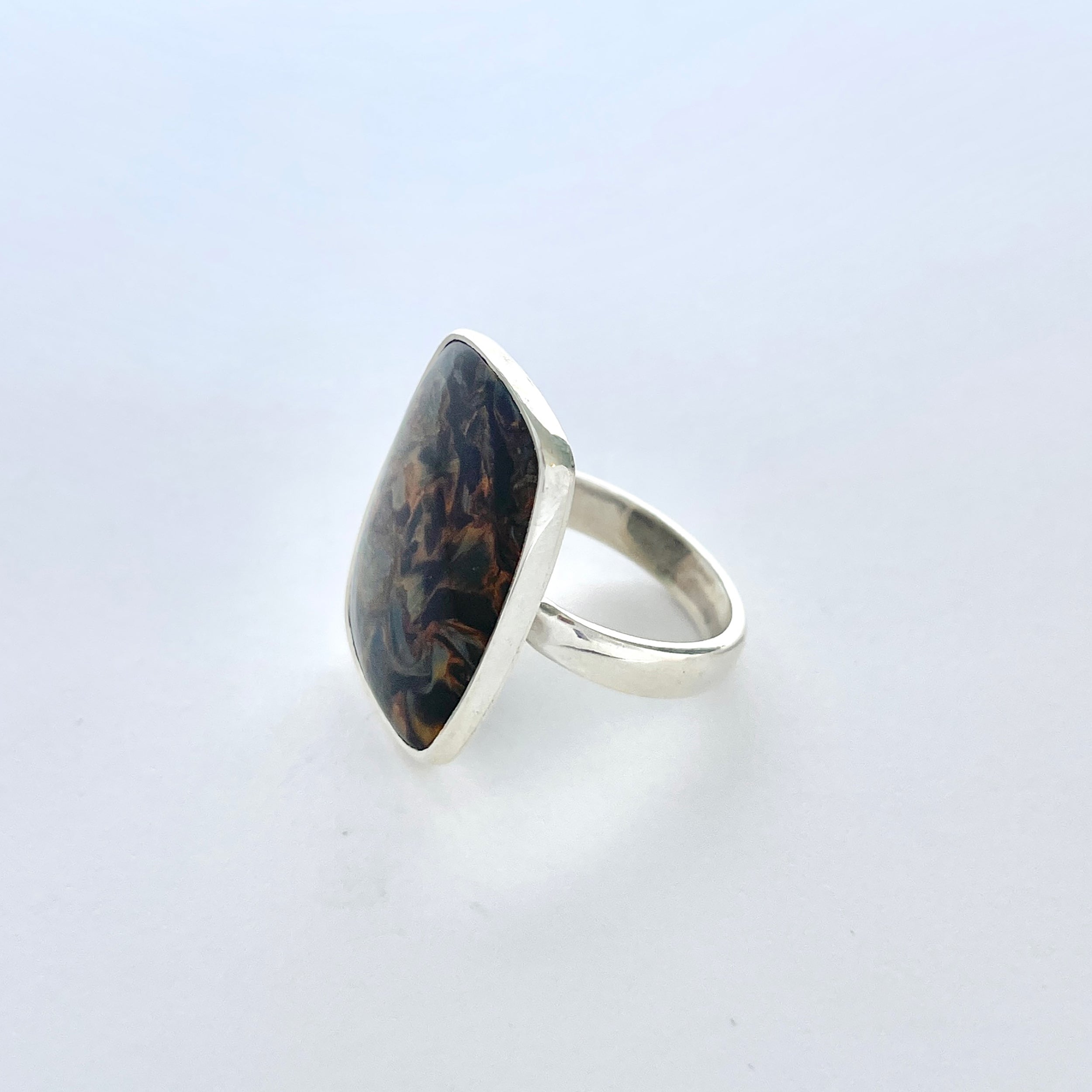 Pietersite Ring-(PIT-2-3)