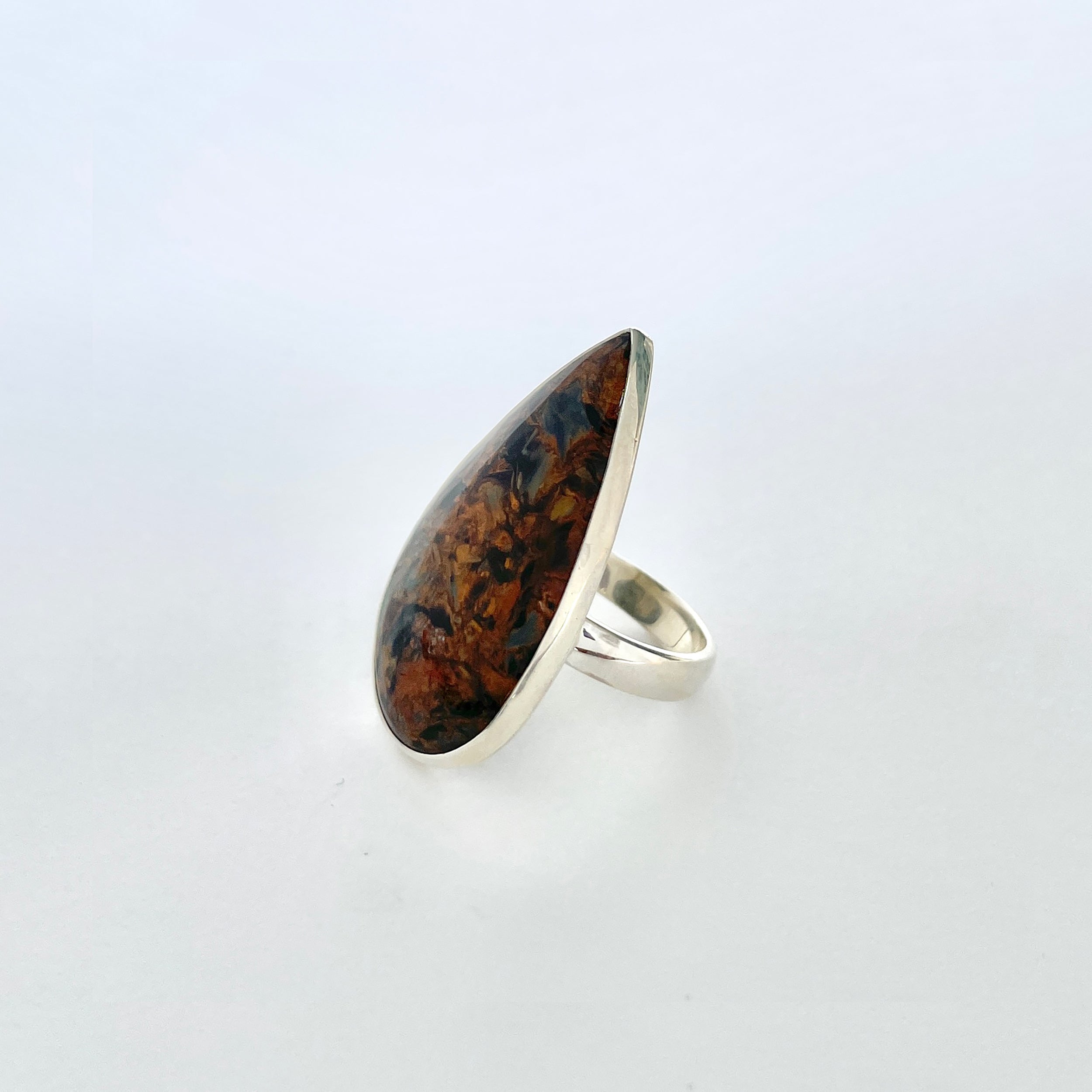 Pietersite Ring-(PIT-2-5)
