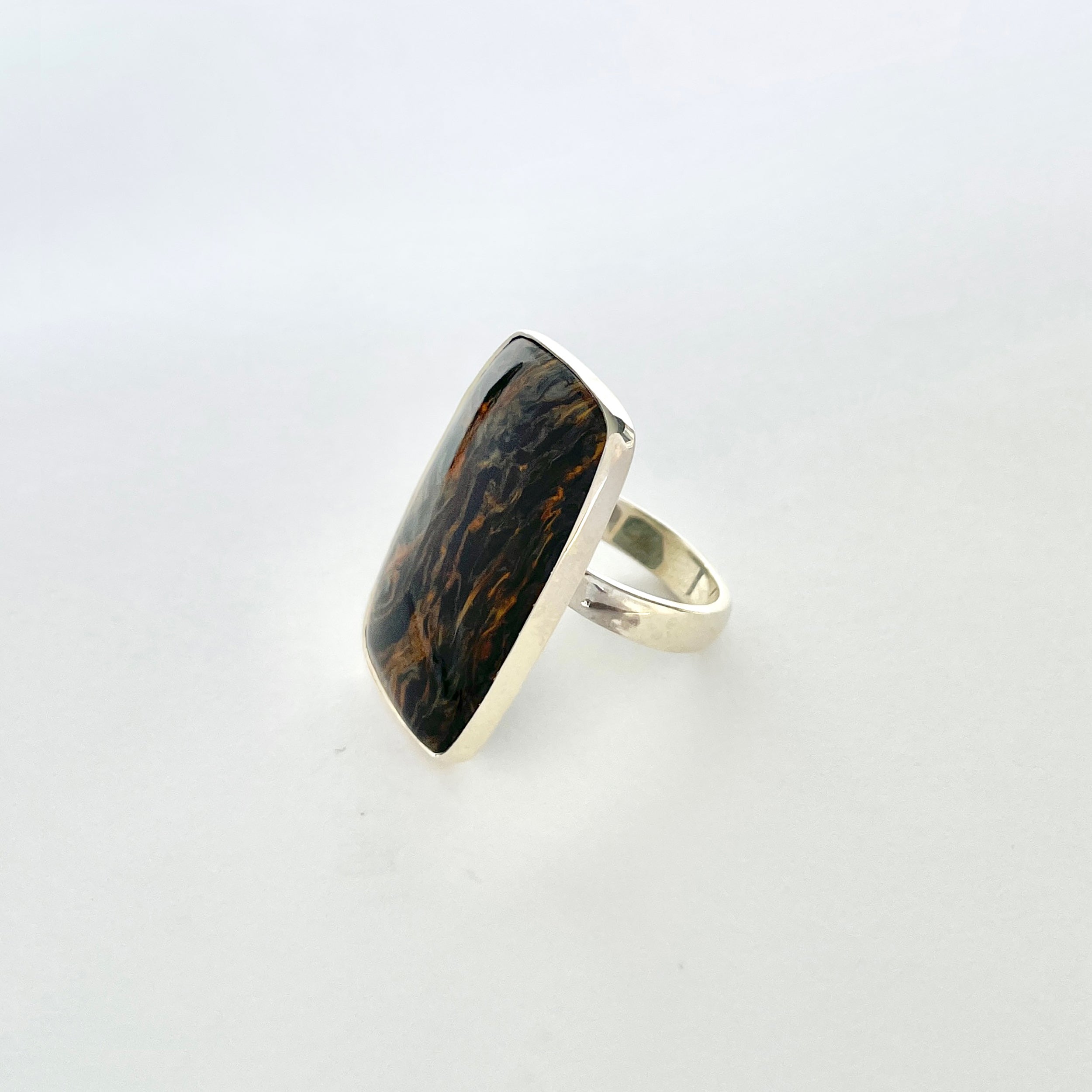 Pietersite Ring-(PIT-2-8)