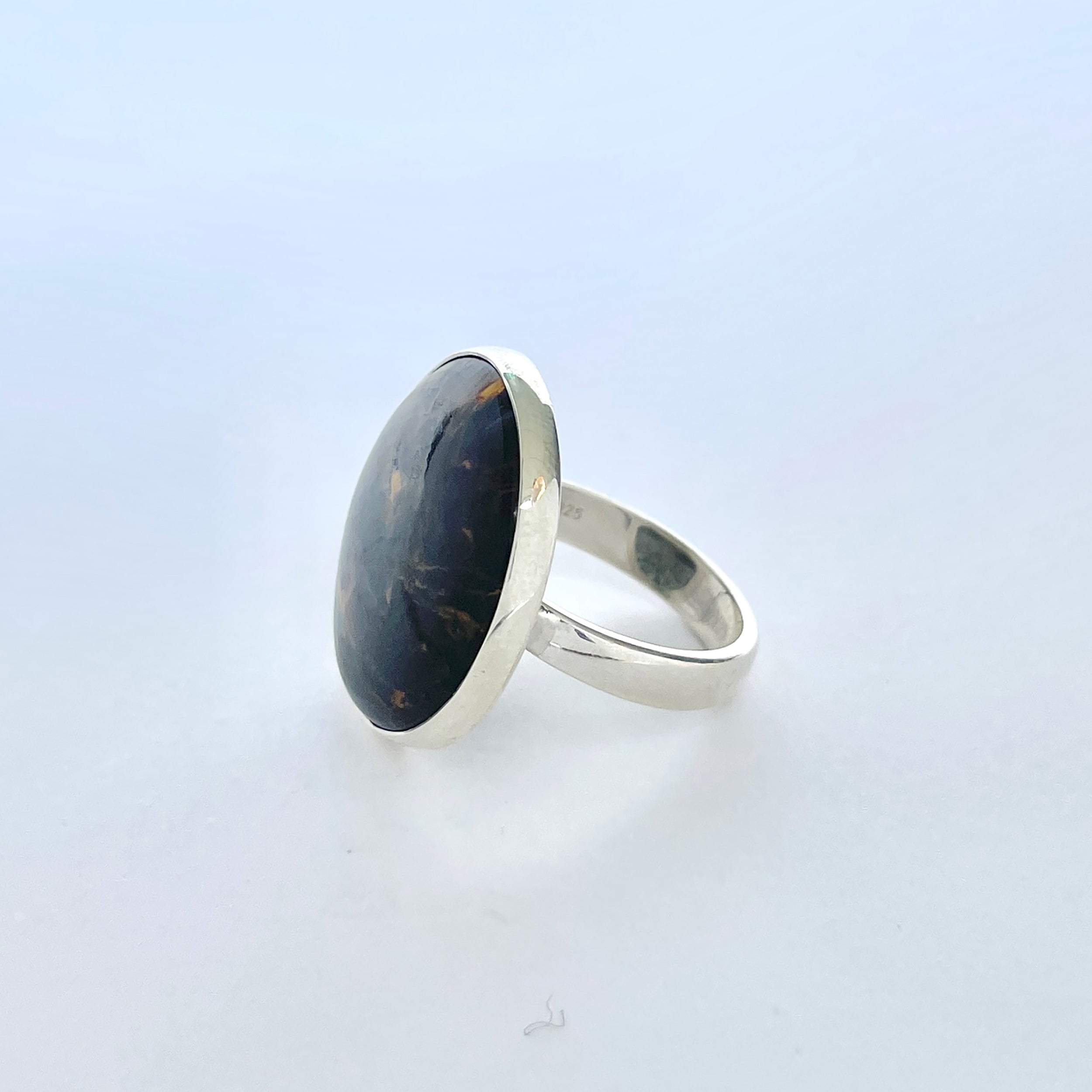 Pietersite Ring-(PIT-2-9)