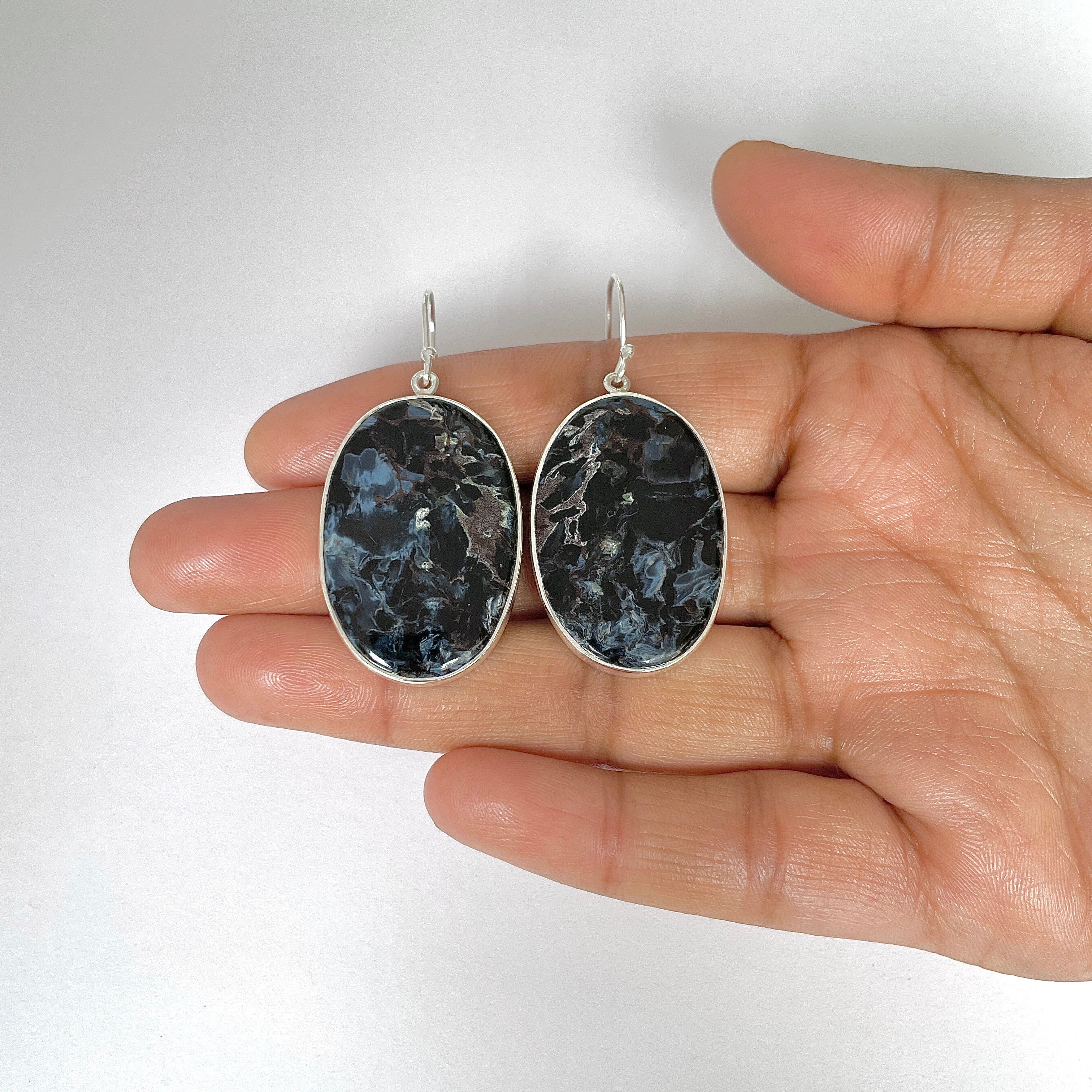 Pietersite Earring-(PIT-3-11)