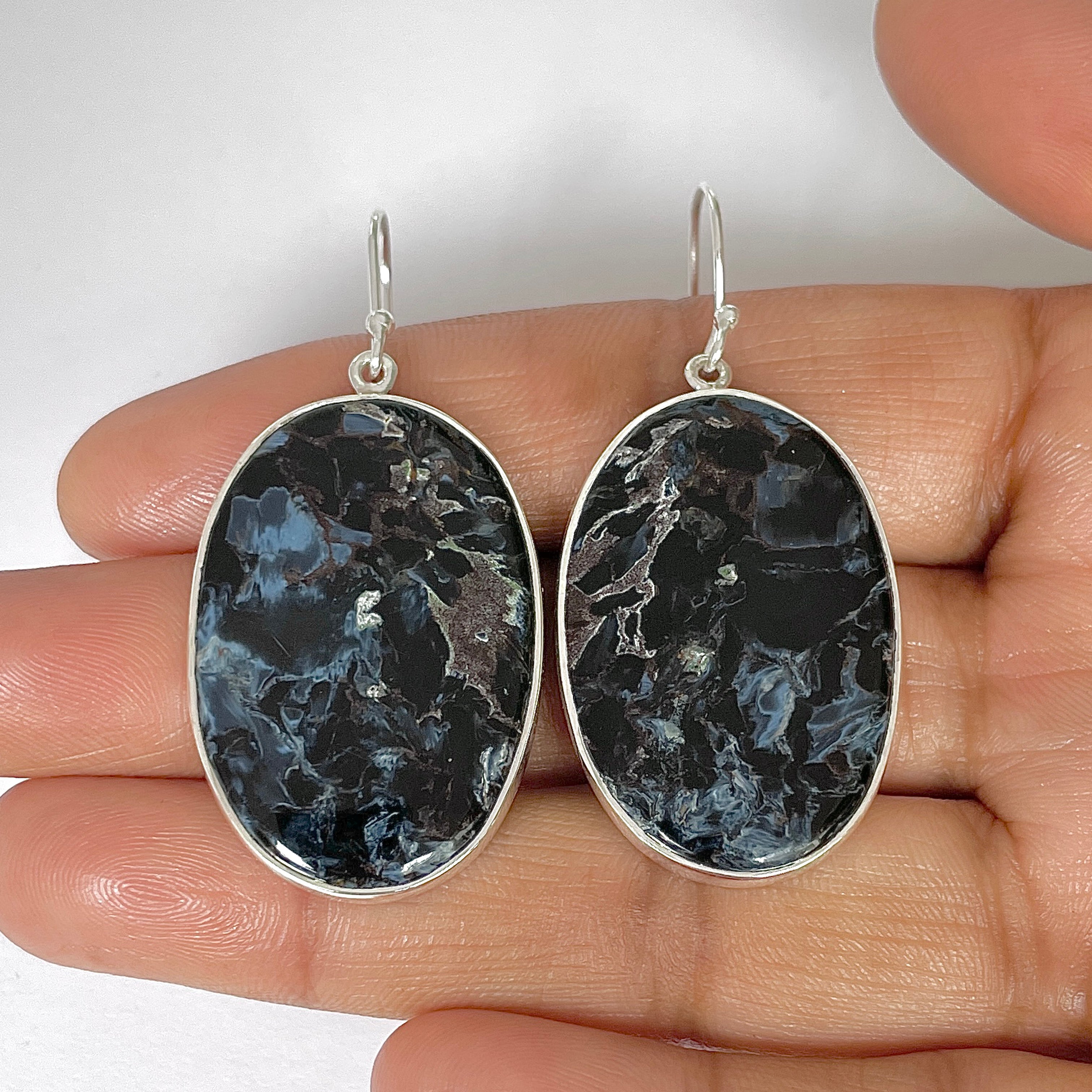 Pietersite Earring-(PIT-3-11)