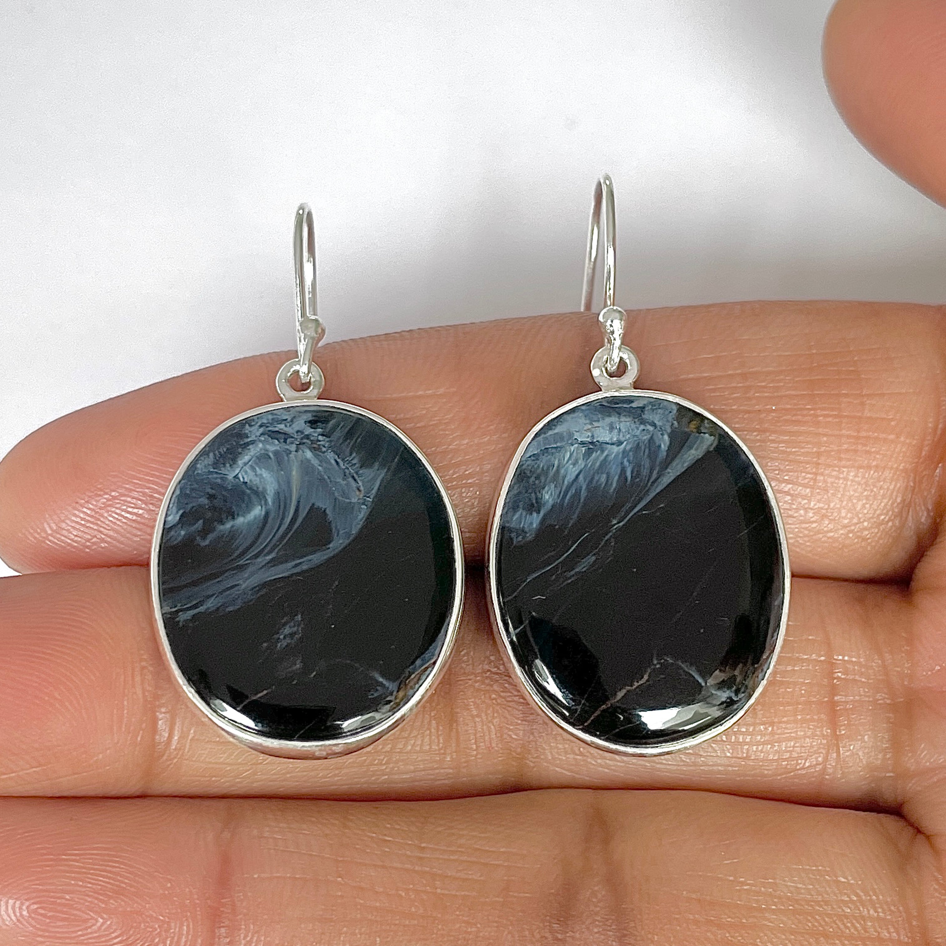 Pietersite Earring-(PIT-3-19)