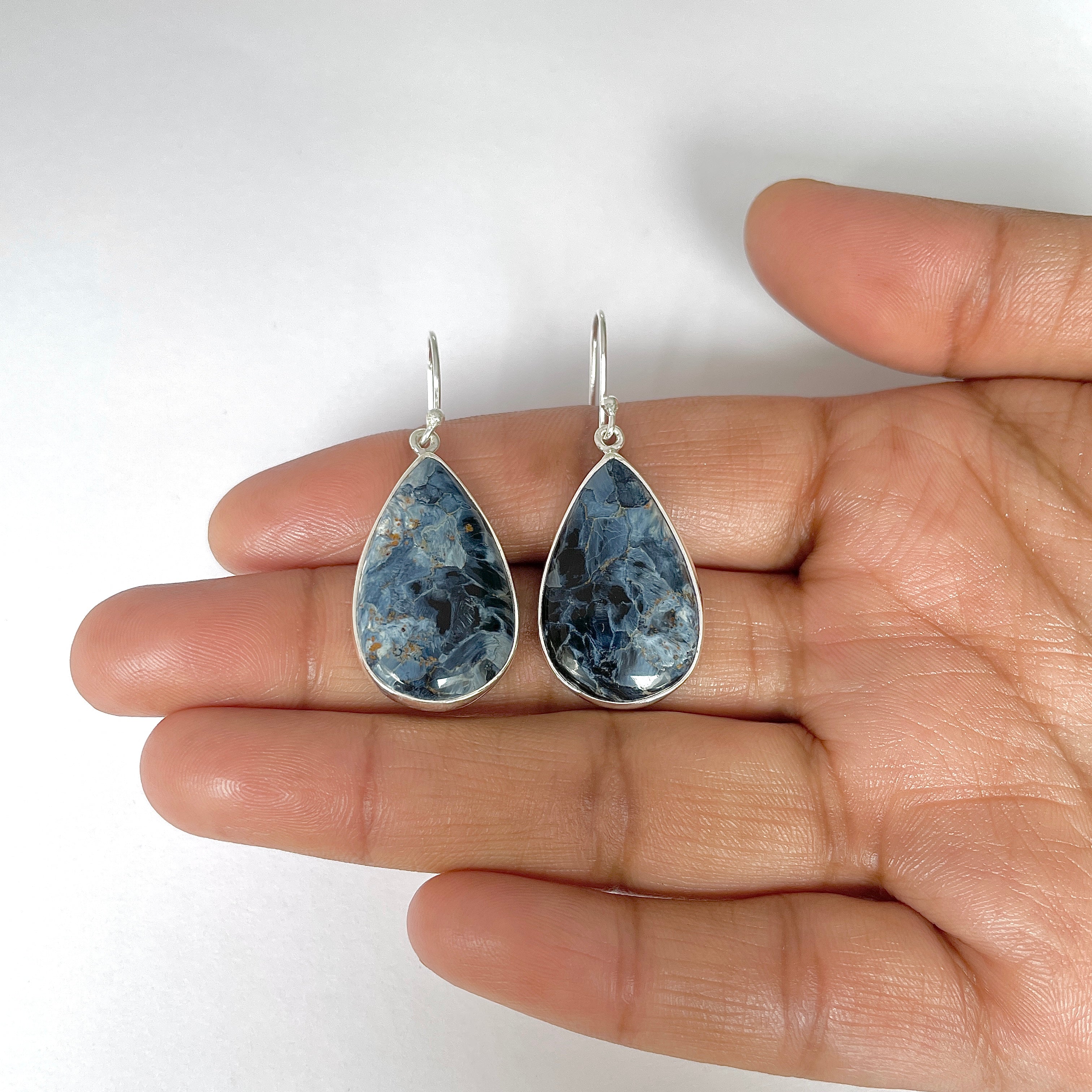 Pietersite Earring-(PIT-3-21)