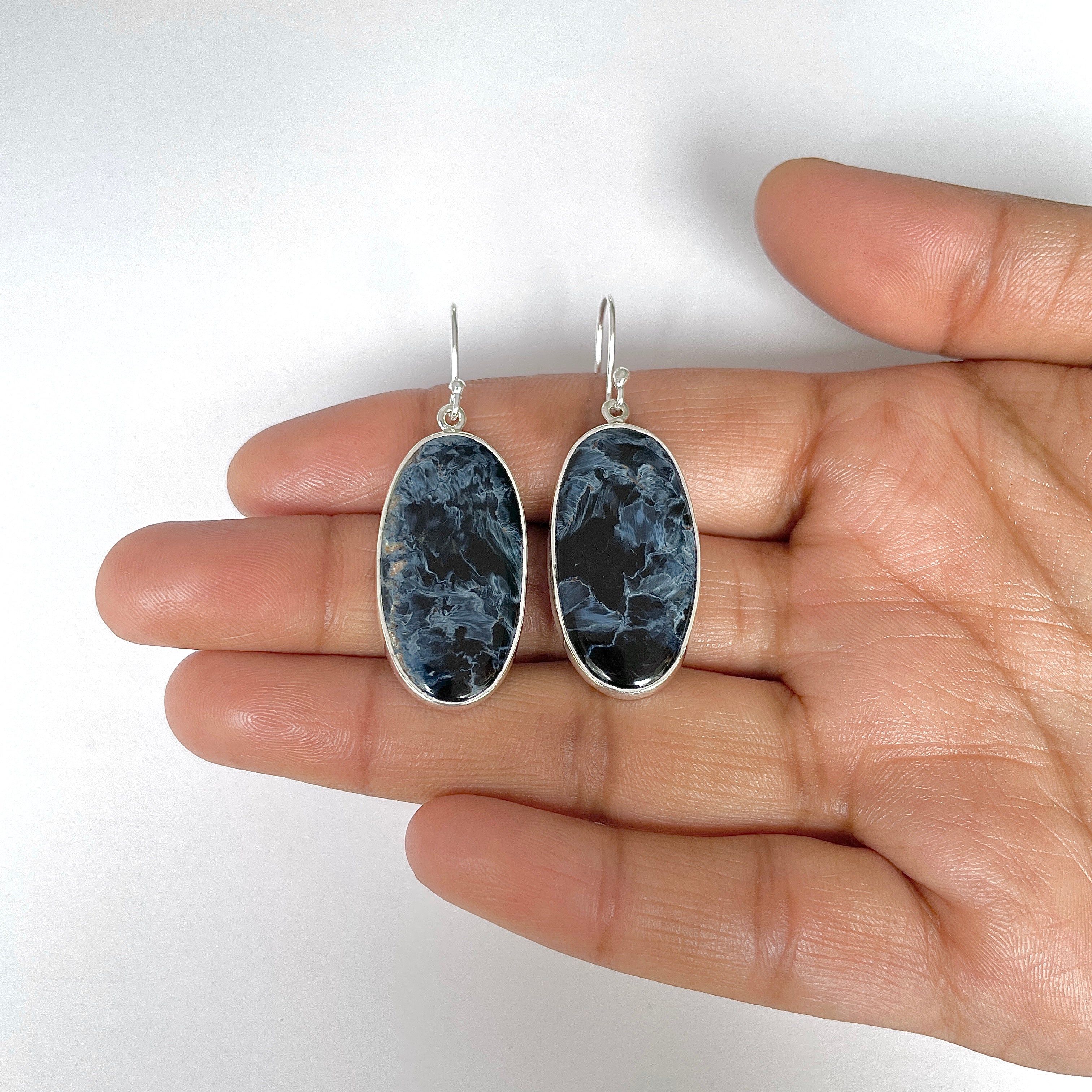 Pietersite Earring-(PIT-3-31)