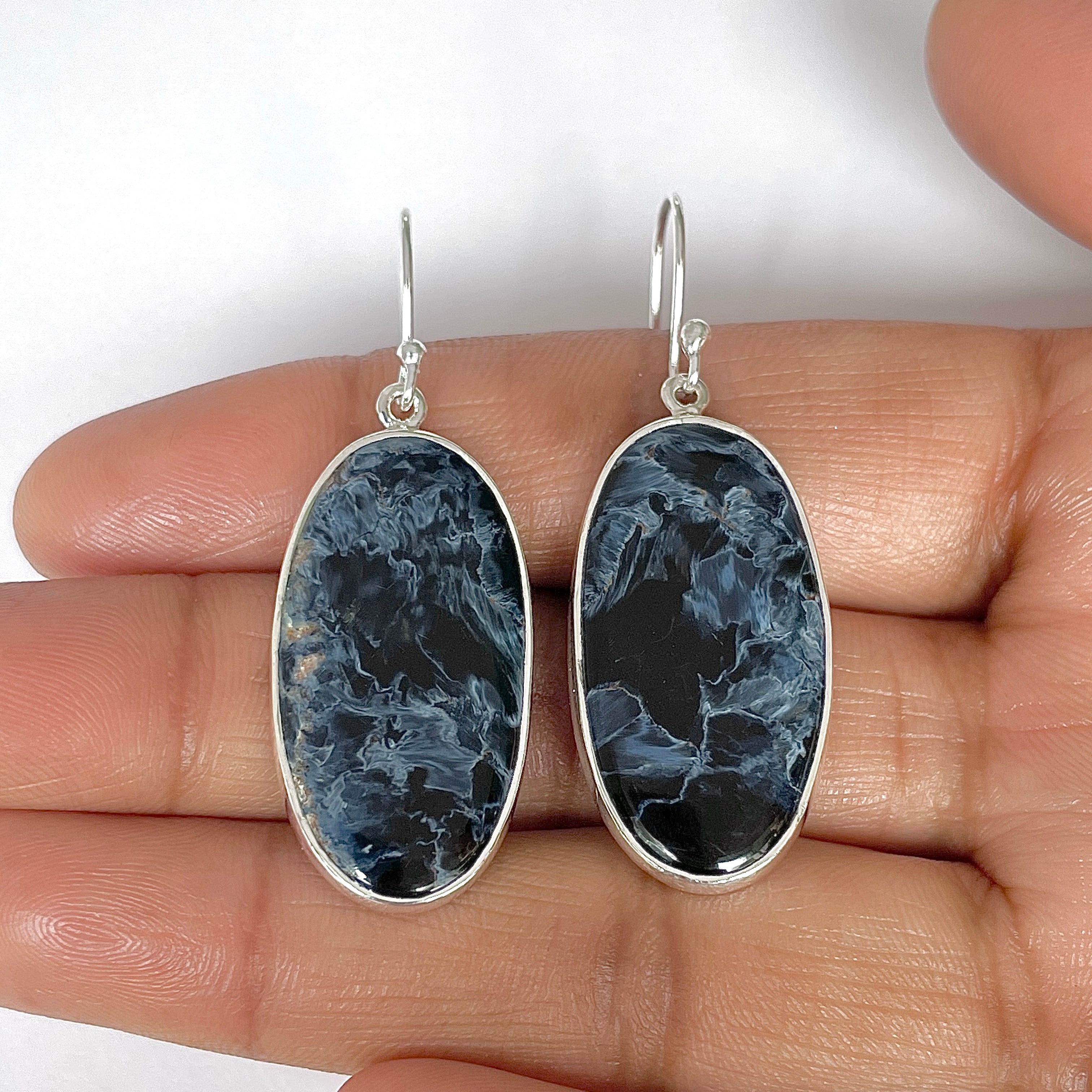 Pietersite Earring-(PIT-3-31)