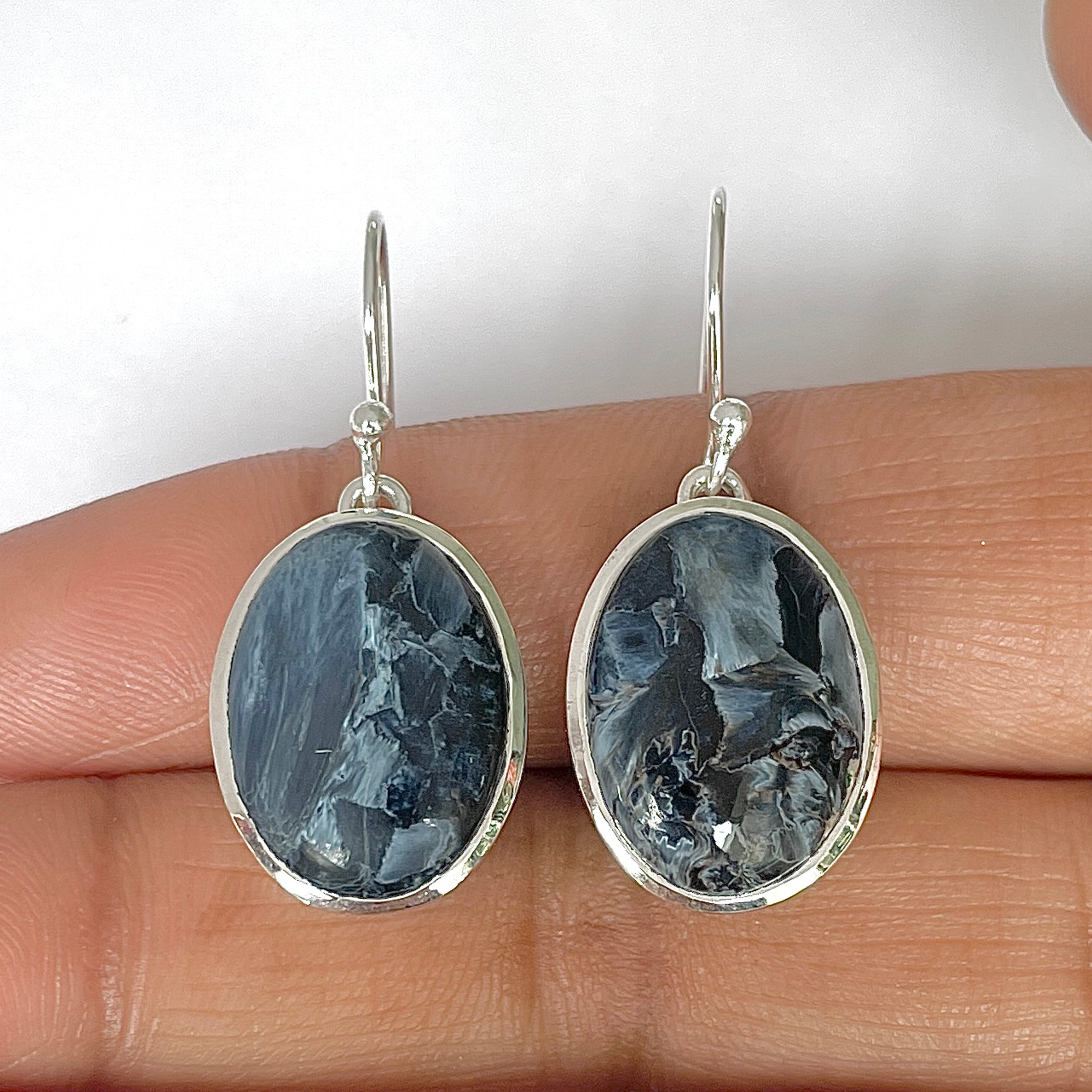 Pietersite Earring-(PIT-3-44)