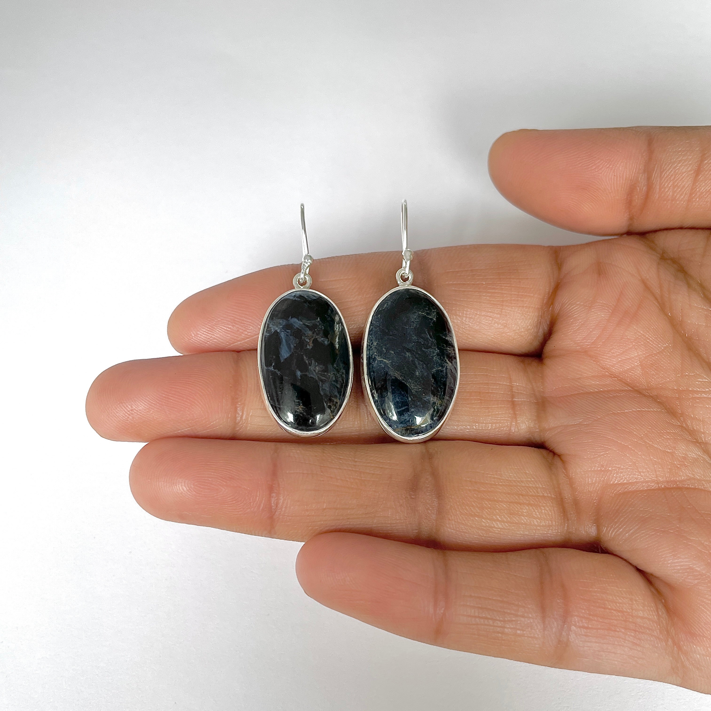 Pietersite Earring-(PIT-3-51)