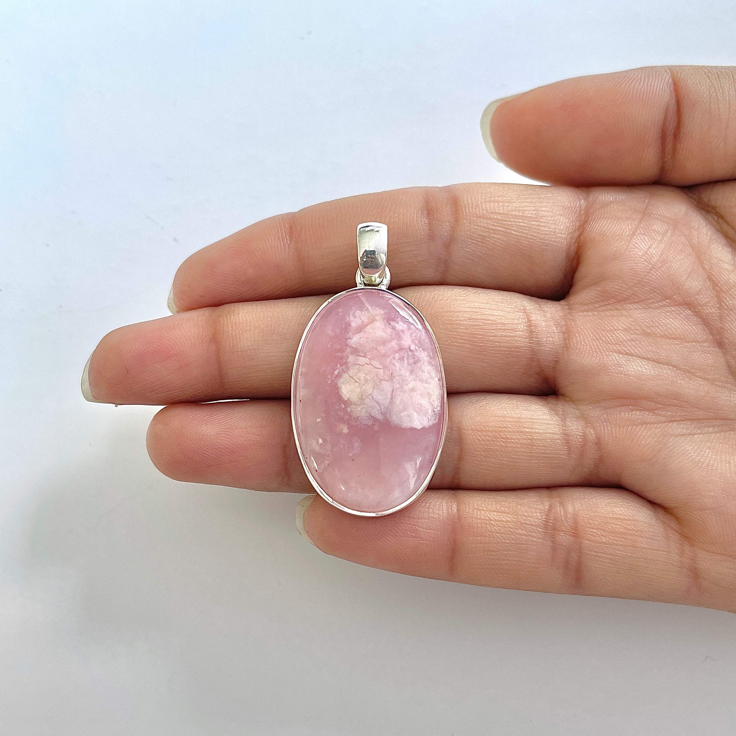 Pink Opal Pendant-(PKO-1-6)