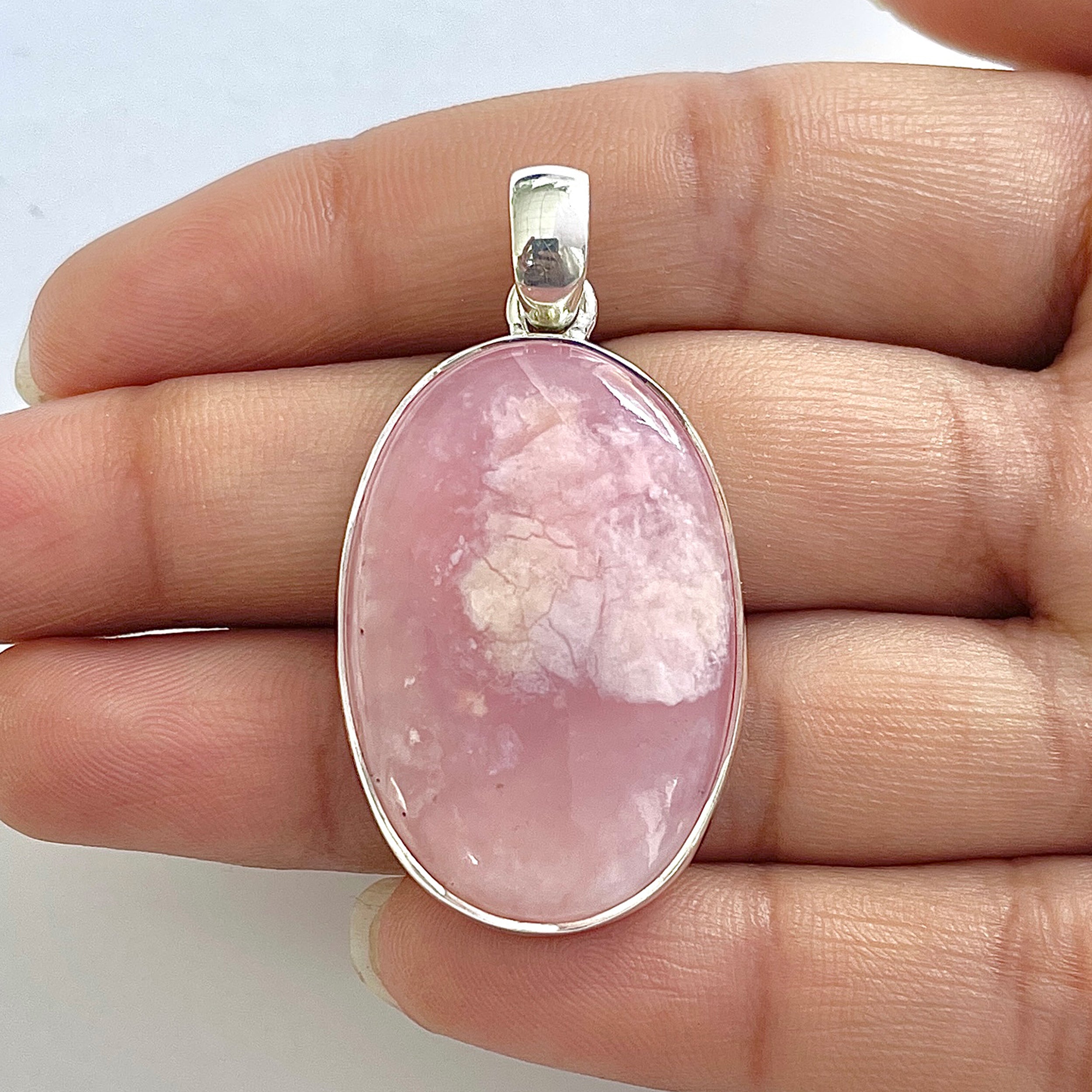 Pink Opal Pendant-(PKO-1-6)