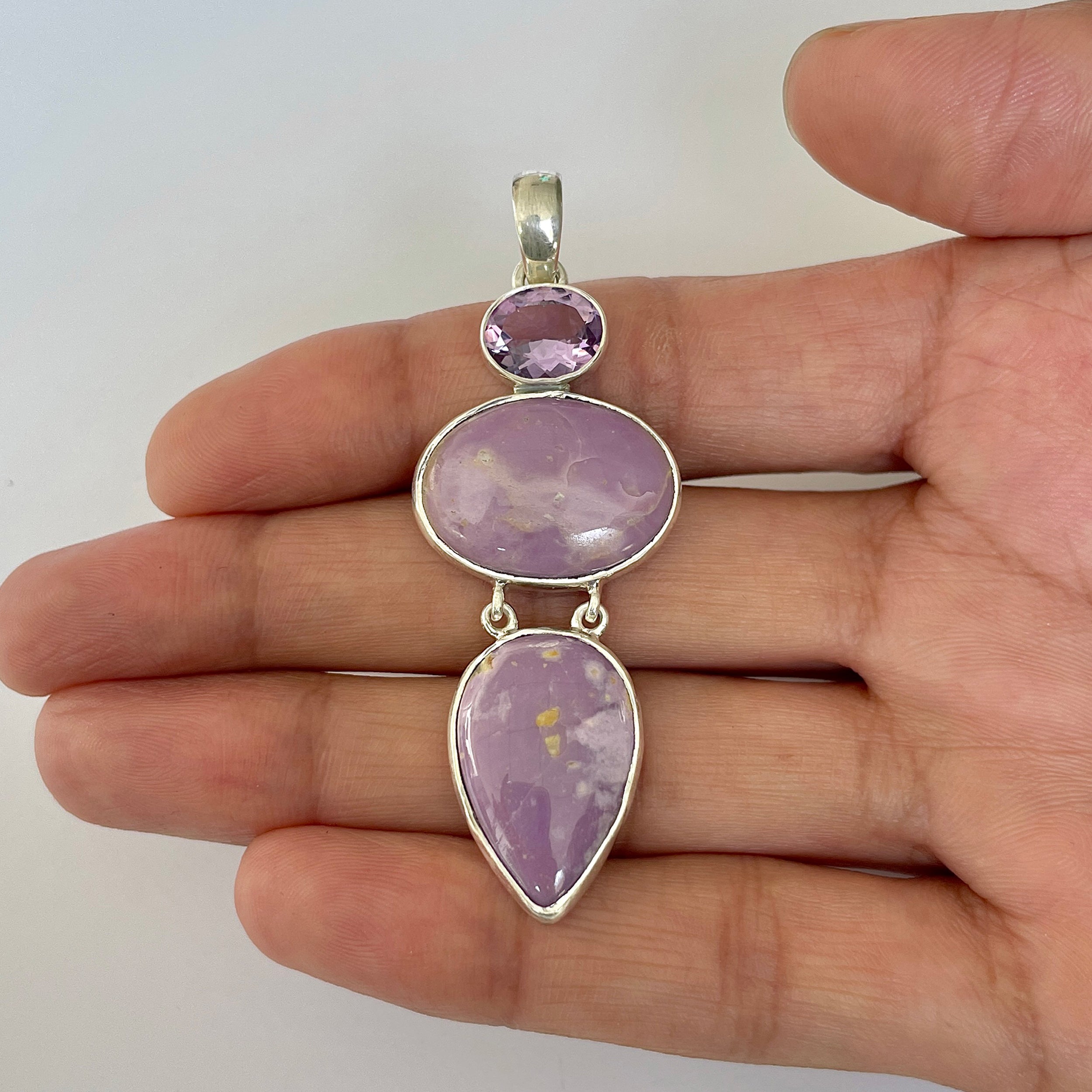 Phosphosiderite Pendant-(PPD-1-21)