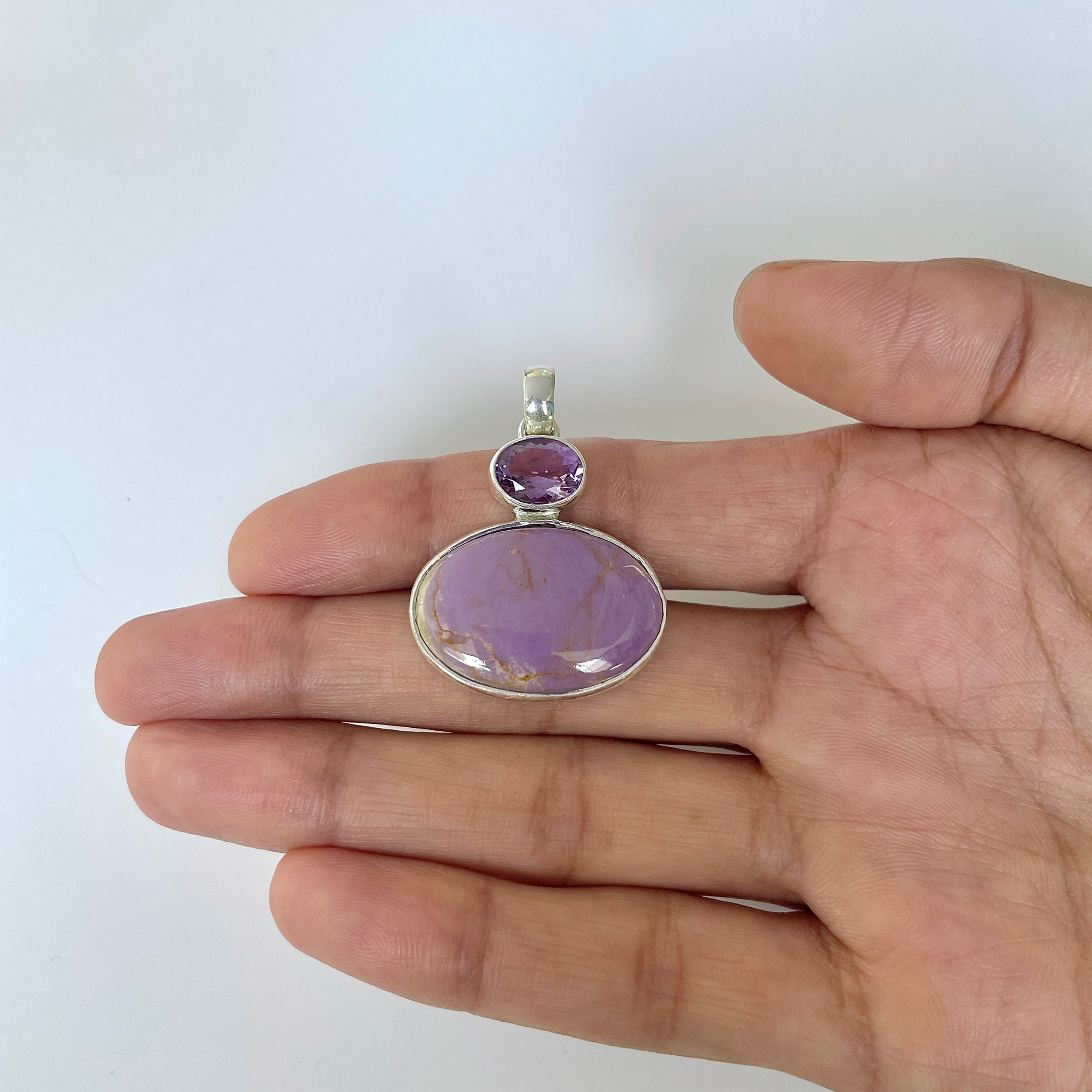 Phosphosiderite Pendant-(PPD-1-34)