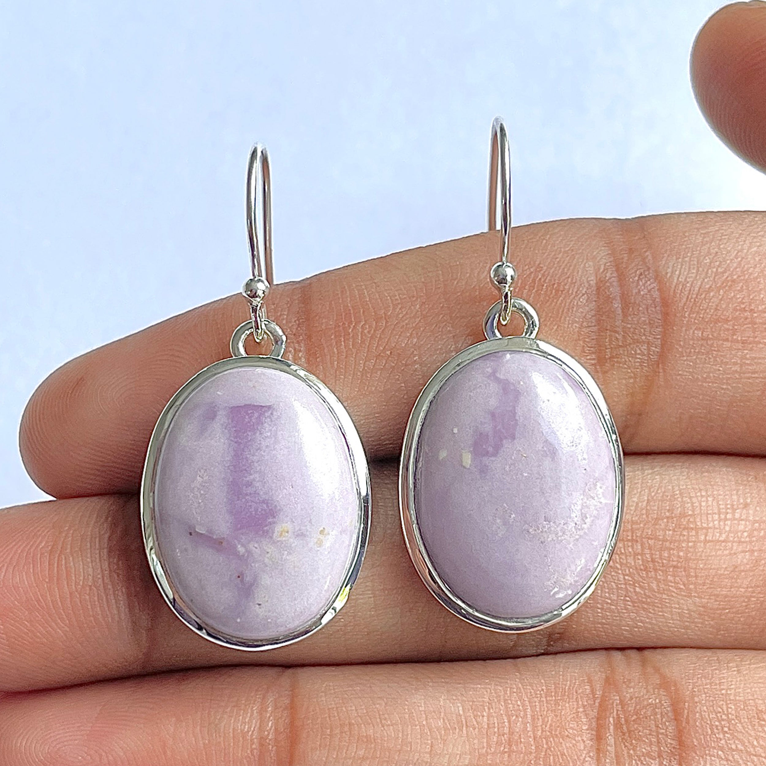 Phosphosiderite Earring-(PPD-3-16)