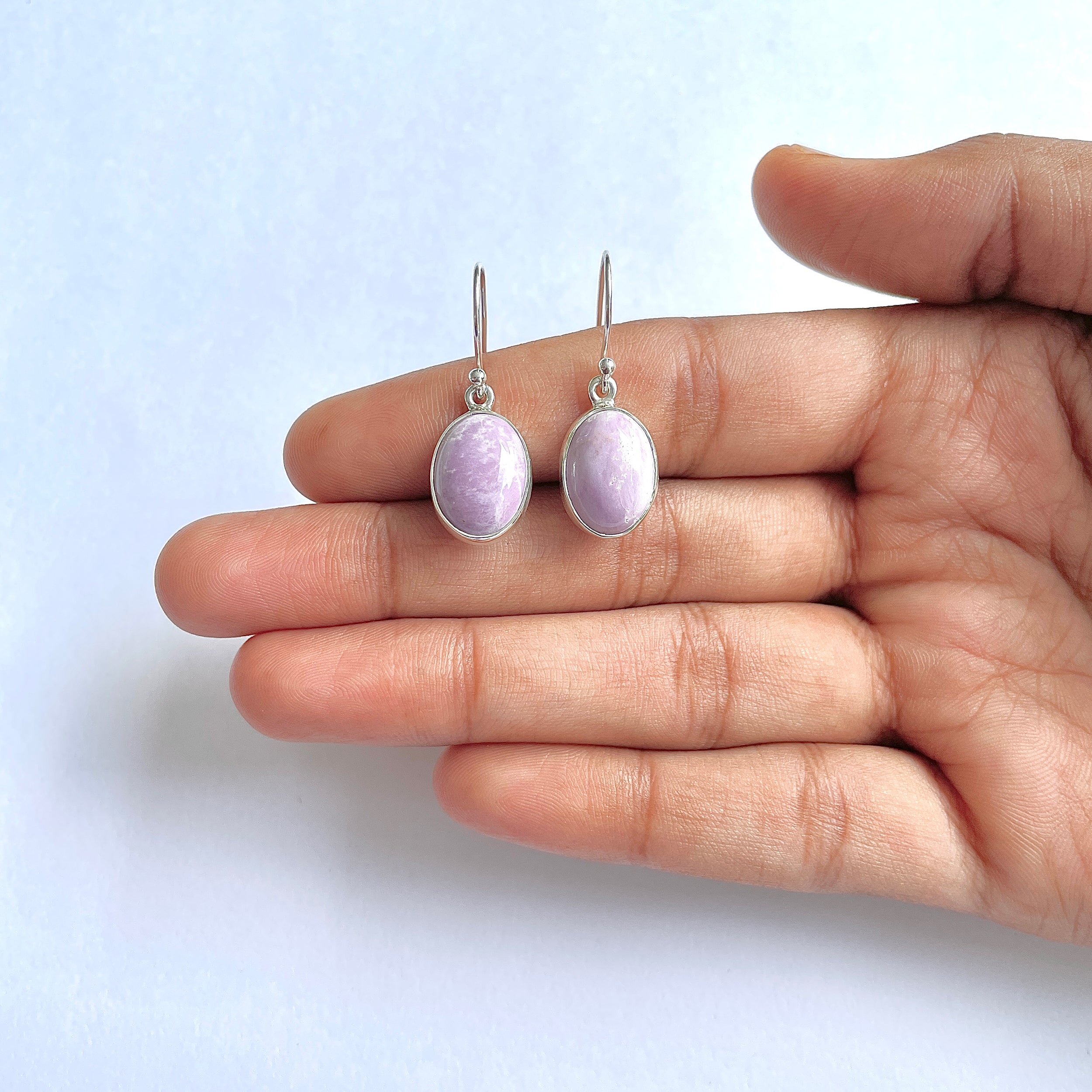 Phosphosiderite Earring-(PPD-3-17)