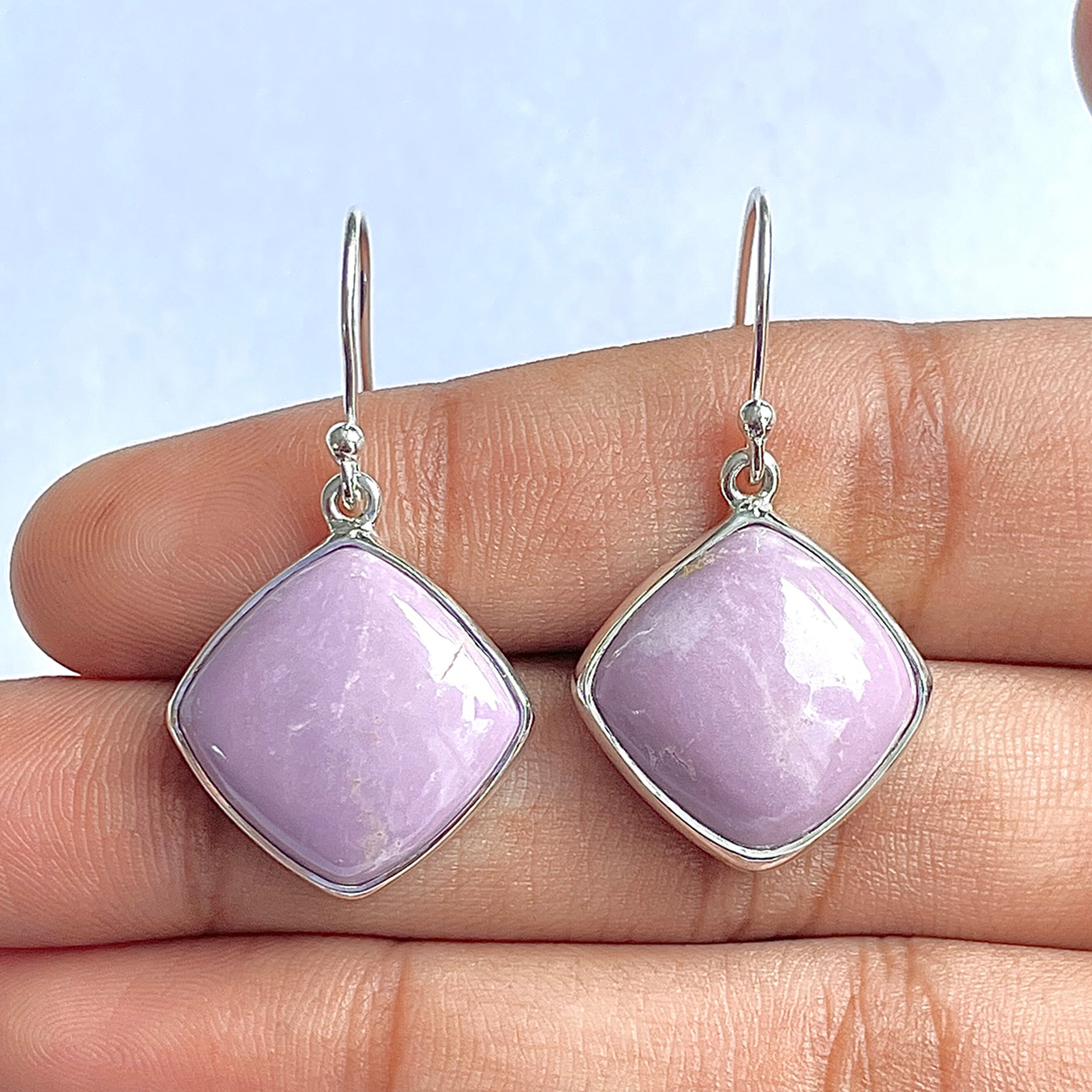 Phosphosiderite Earring-(PPD-3-18)